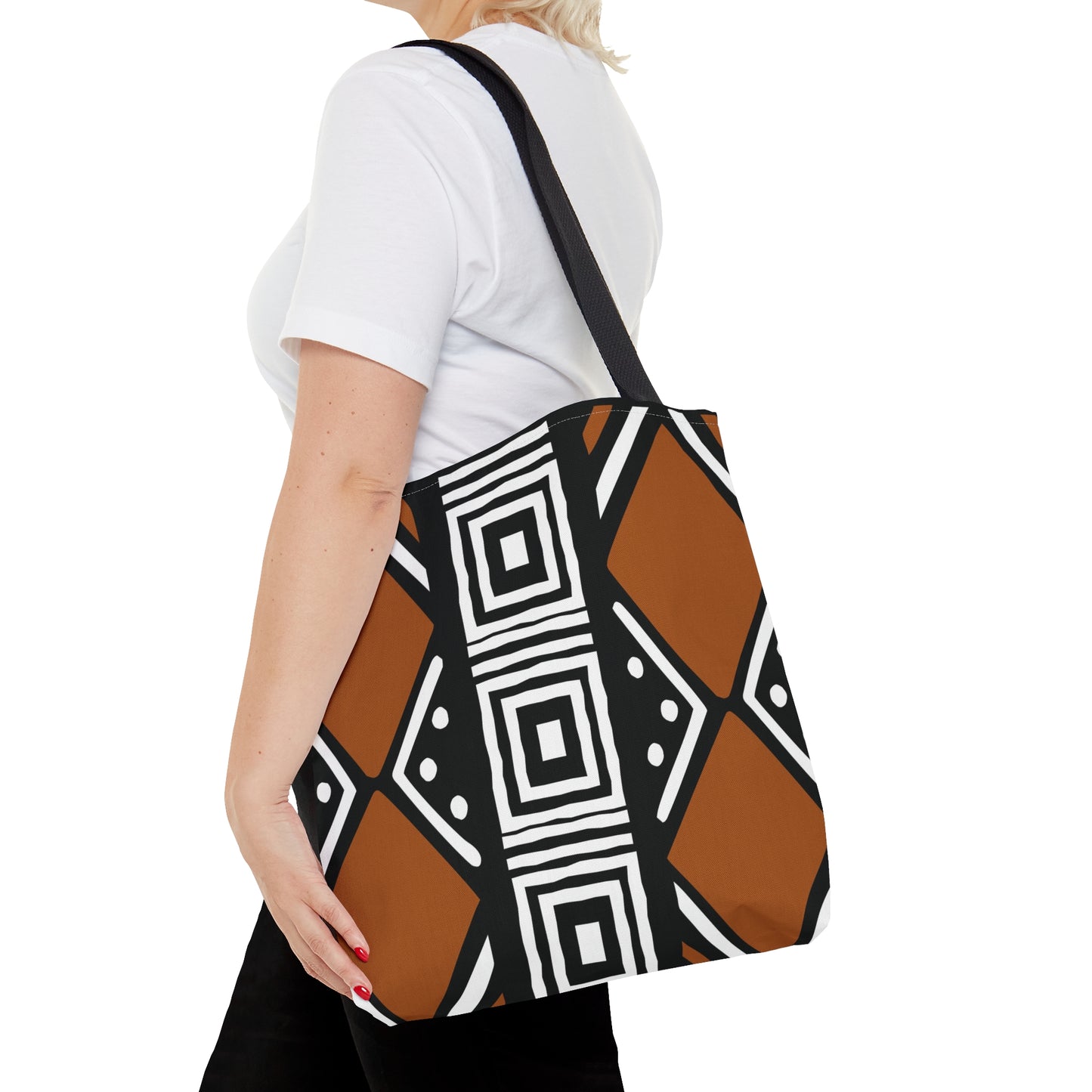 Kanko Mud Cloth Print Tote Bag