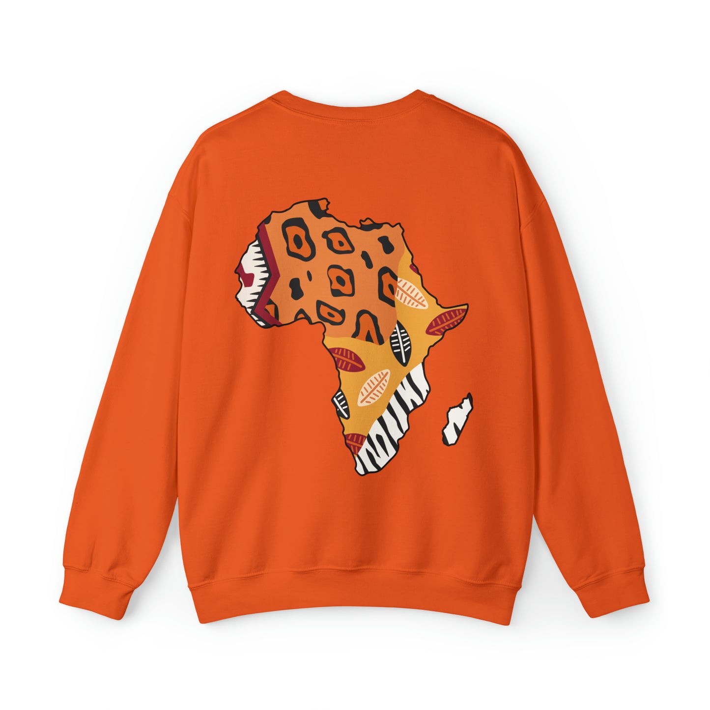 Fela ATTW African Print Map Unisex Sweatshirt