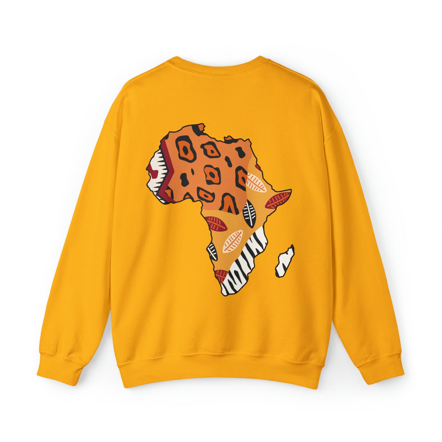 Fela ATTW African Print Map Unisex Sweatshirt