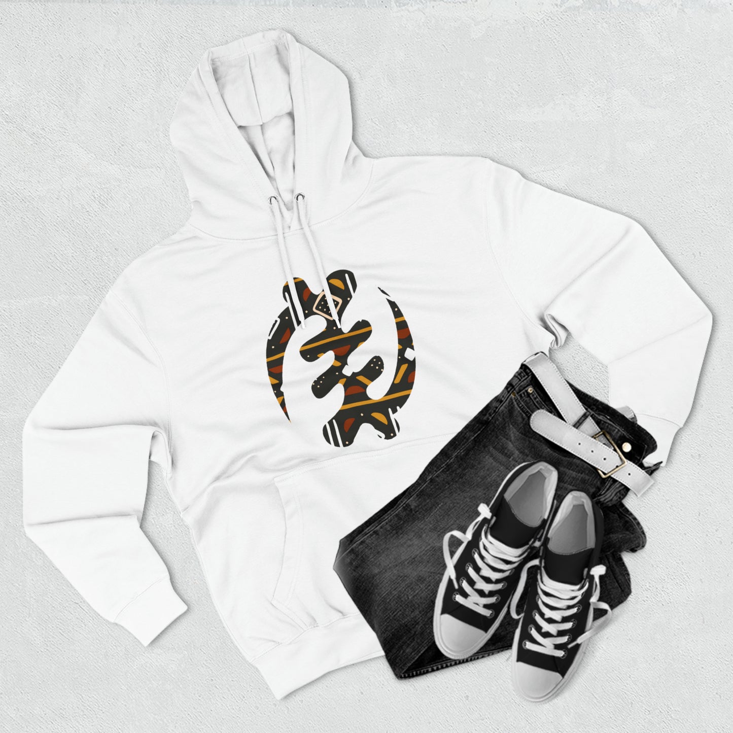 Gye Nyame African Adinkra Symbol Unisex Hoodie