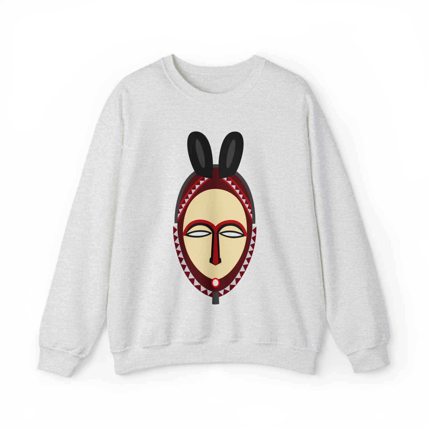 Kinshasa Mask Unisex Sweatshirt