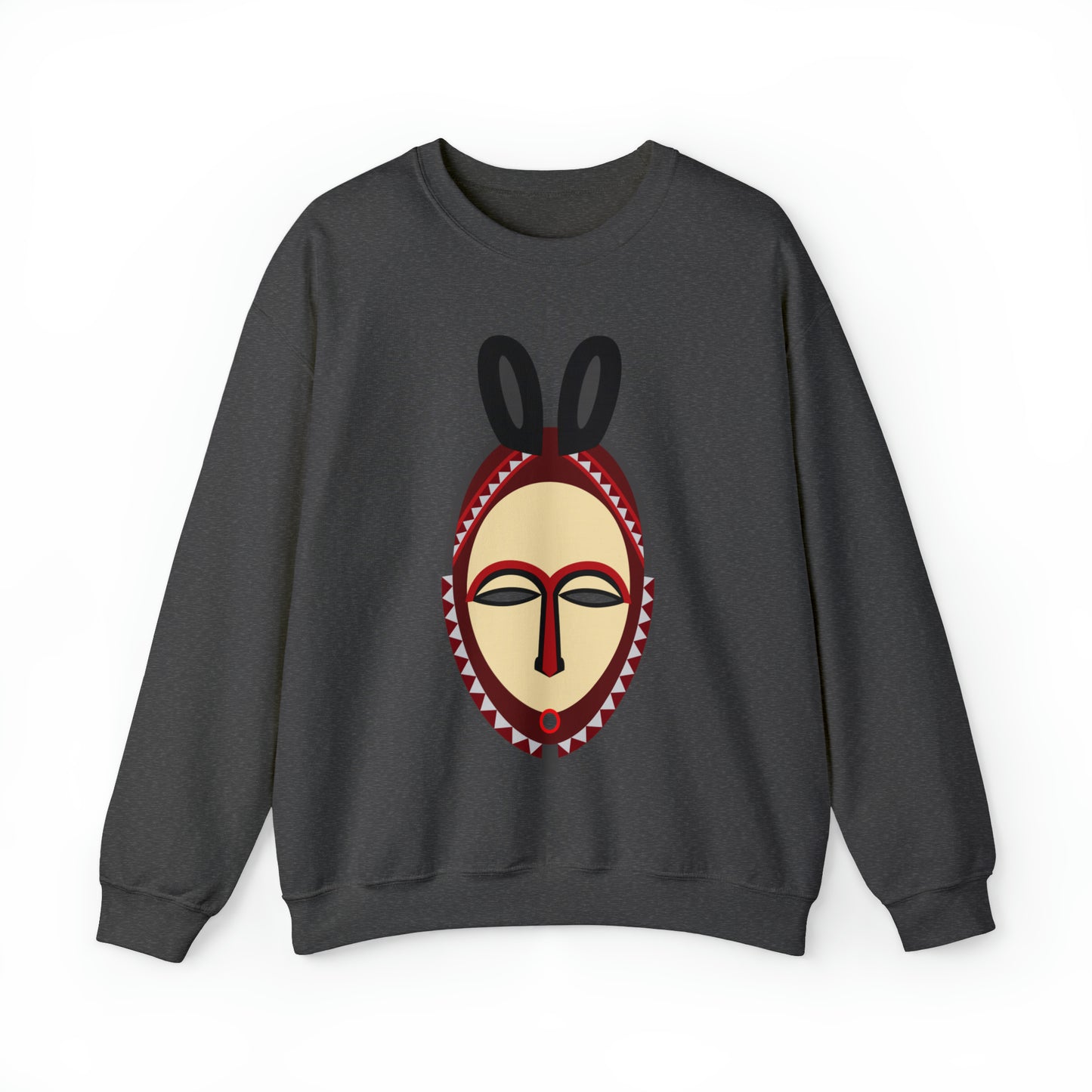 Kinshasa Mask Unisex Sweatshirt