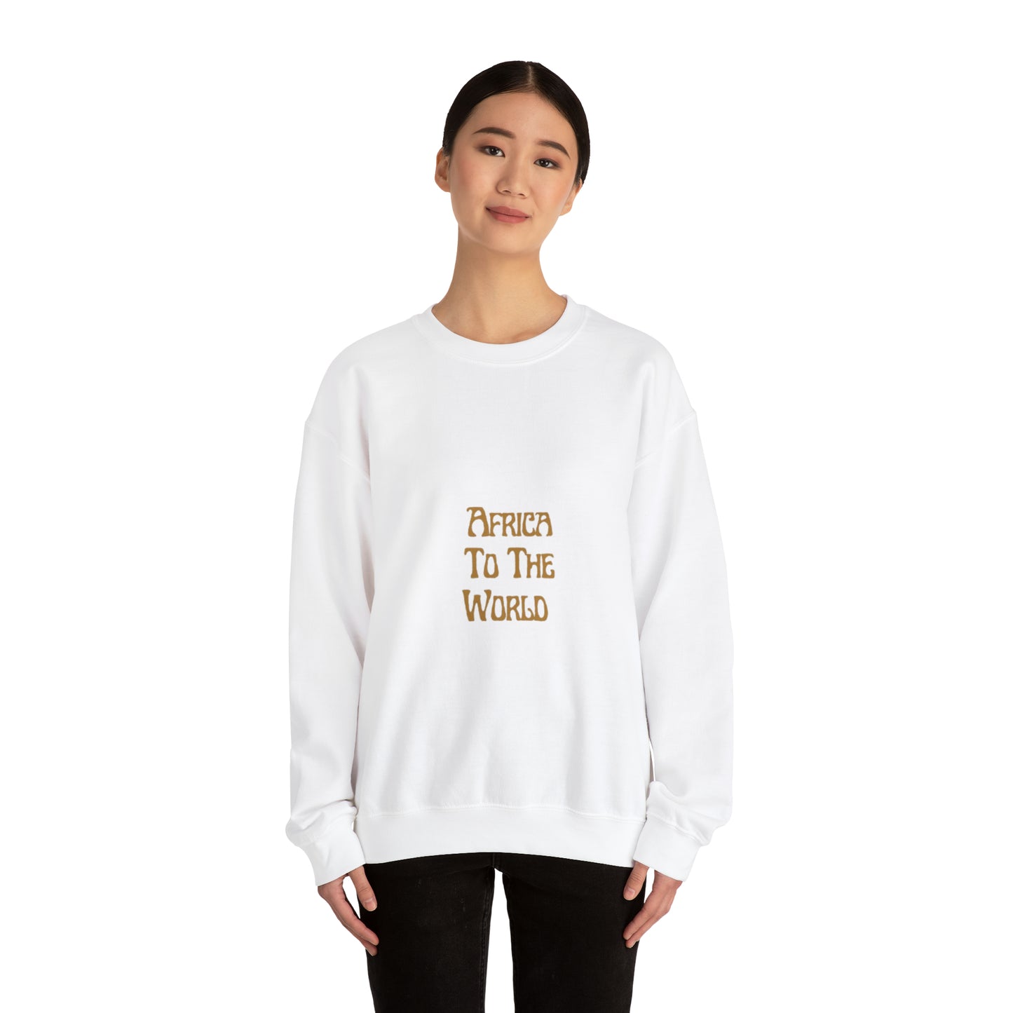 Fela ATTW African Print Map Unisex Sweatshirt