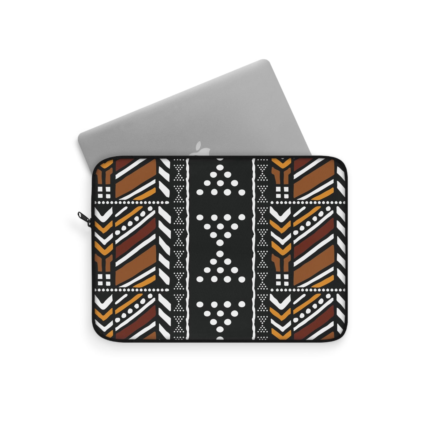 Kumba Mud Cloth Print Laptop Sleeve Bag