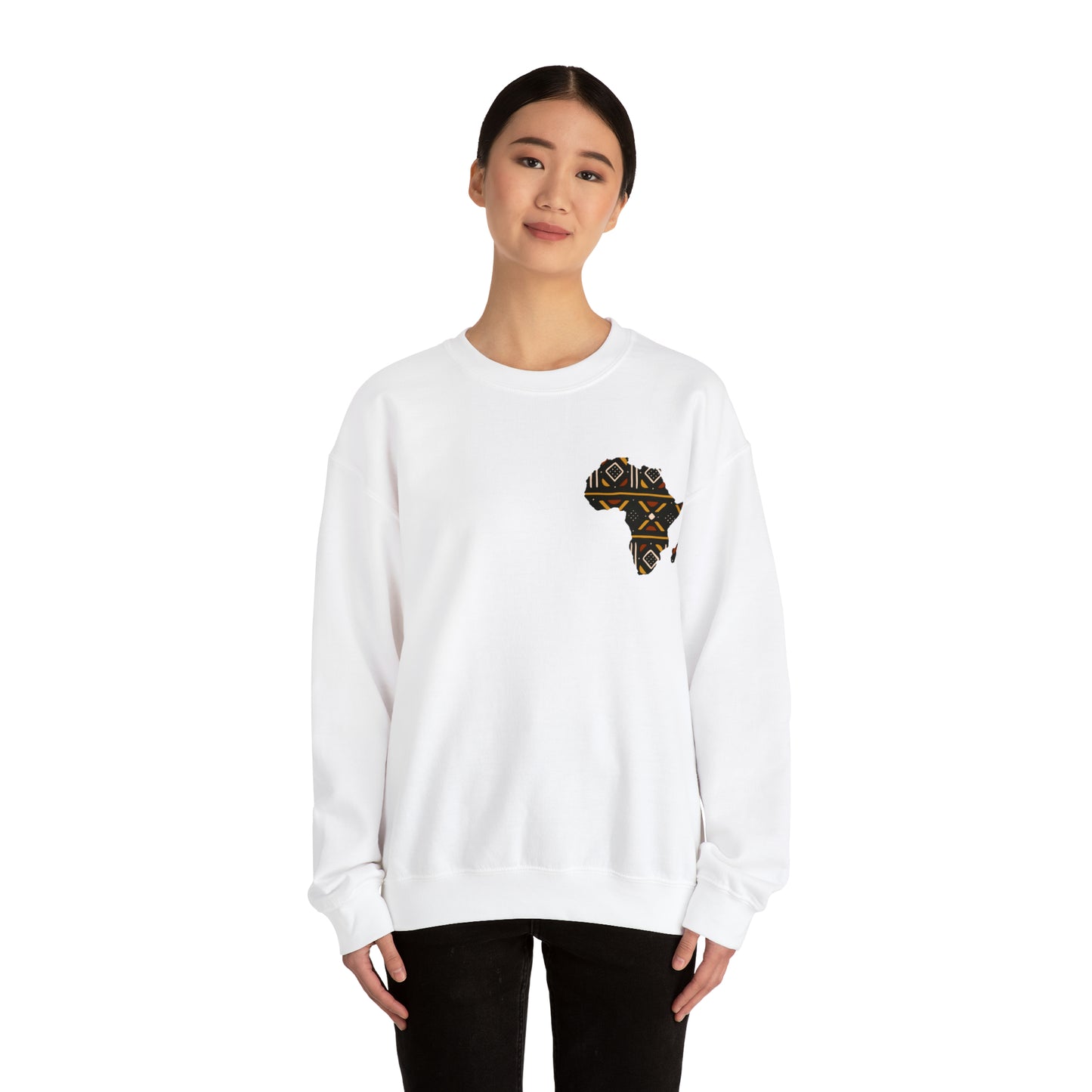 Sahara African Map Crest Unisex Sweatshirt
