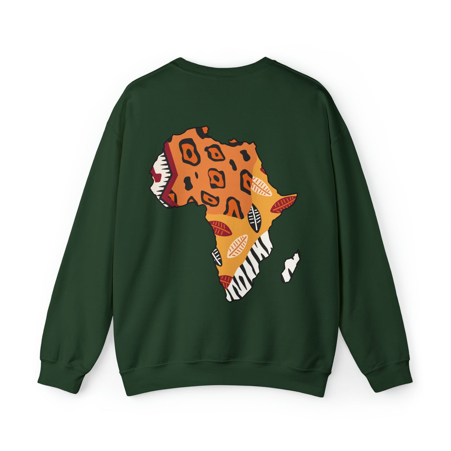 Fela ATTW African Print Map Unisex Sweatshirt