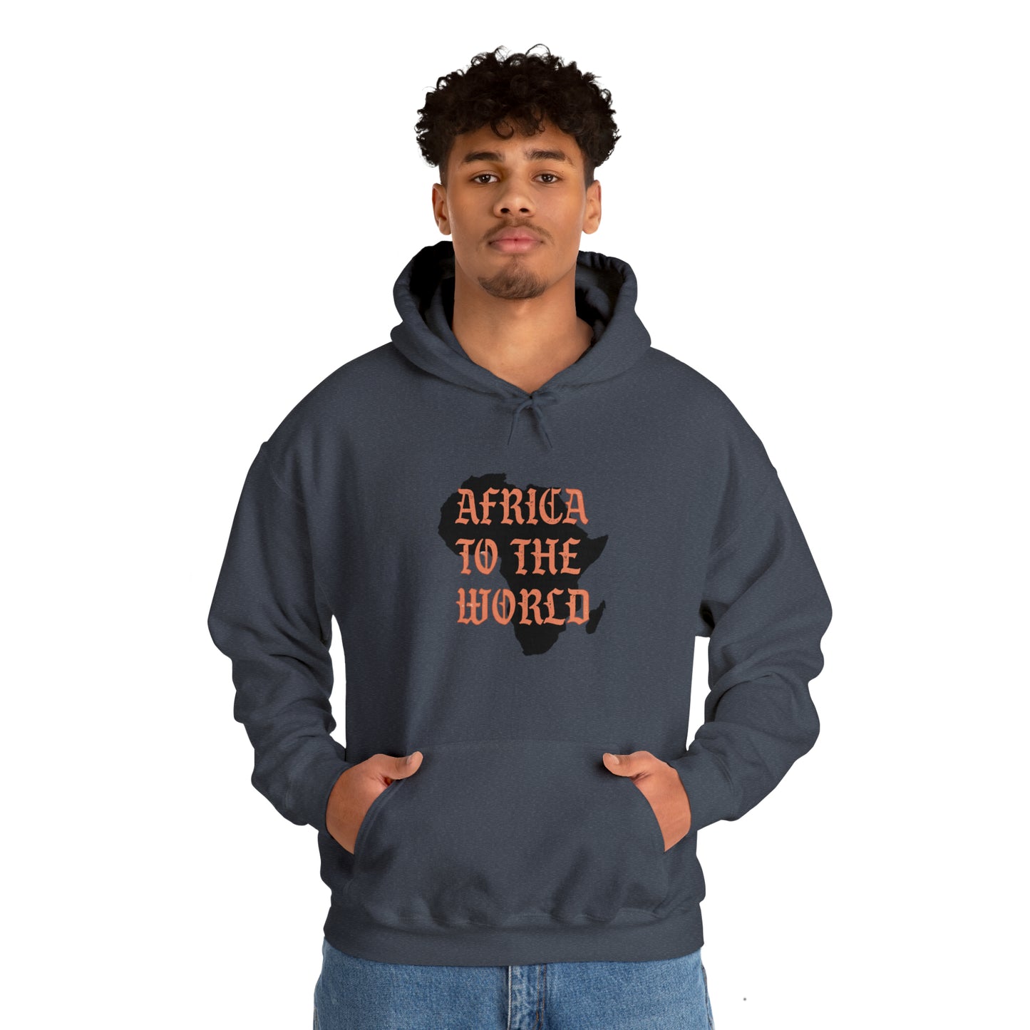 Africa To The World Unisex Hoodie Sweatshirt