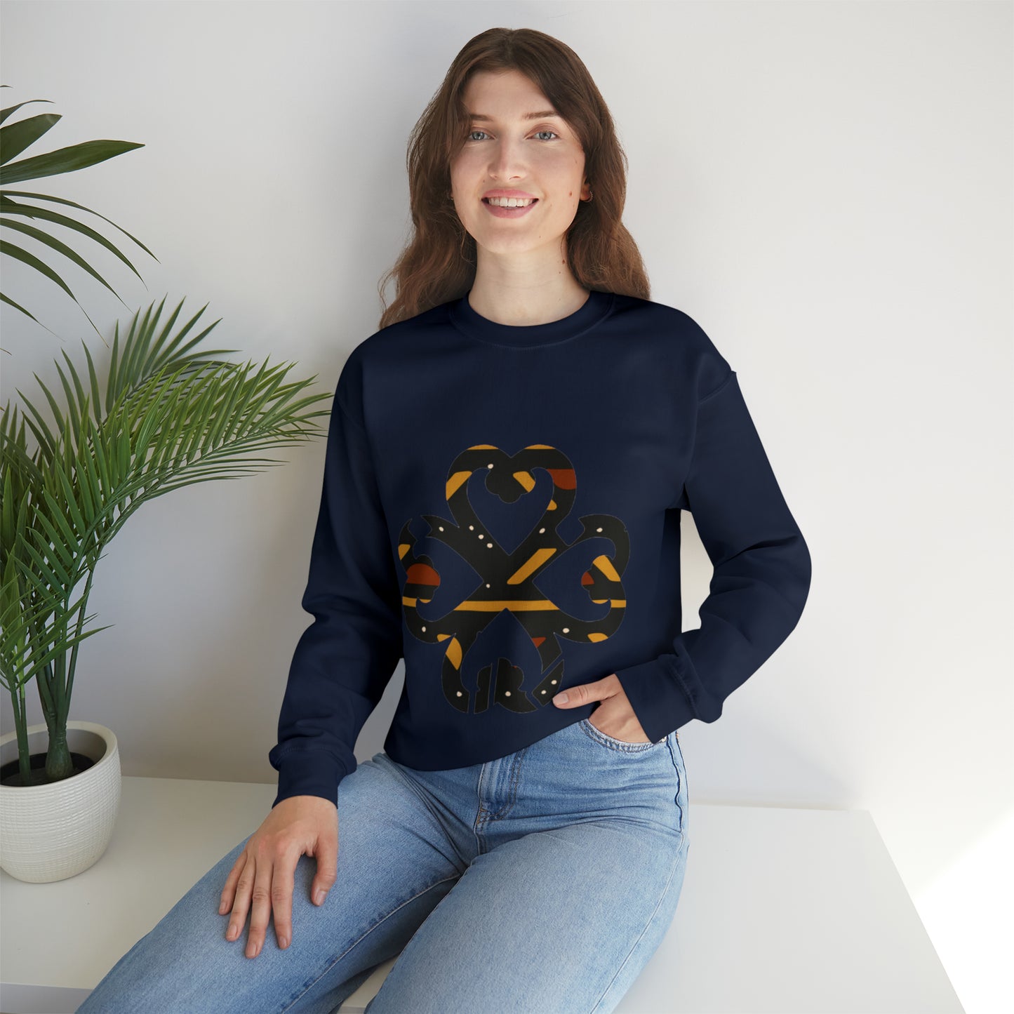 Nyame Dua African Adinkra Symbol Unisex Sweatshirt