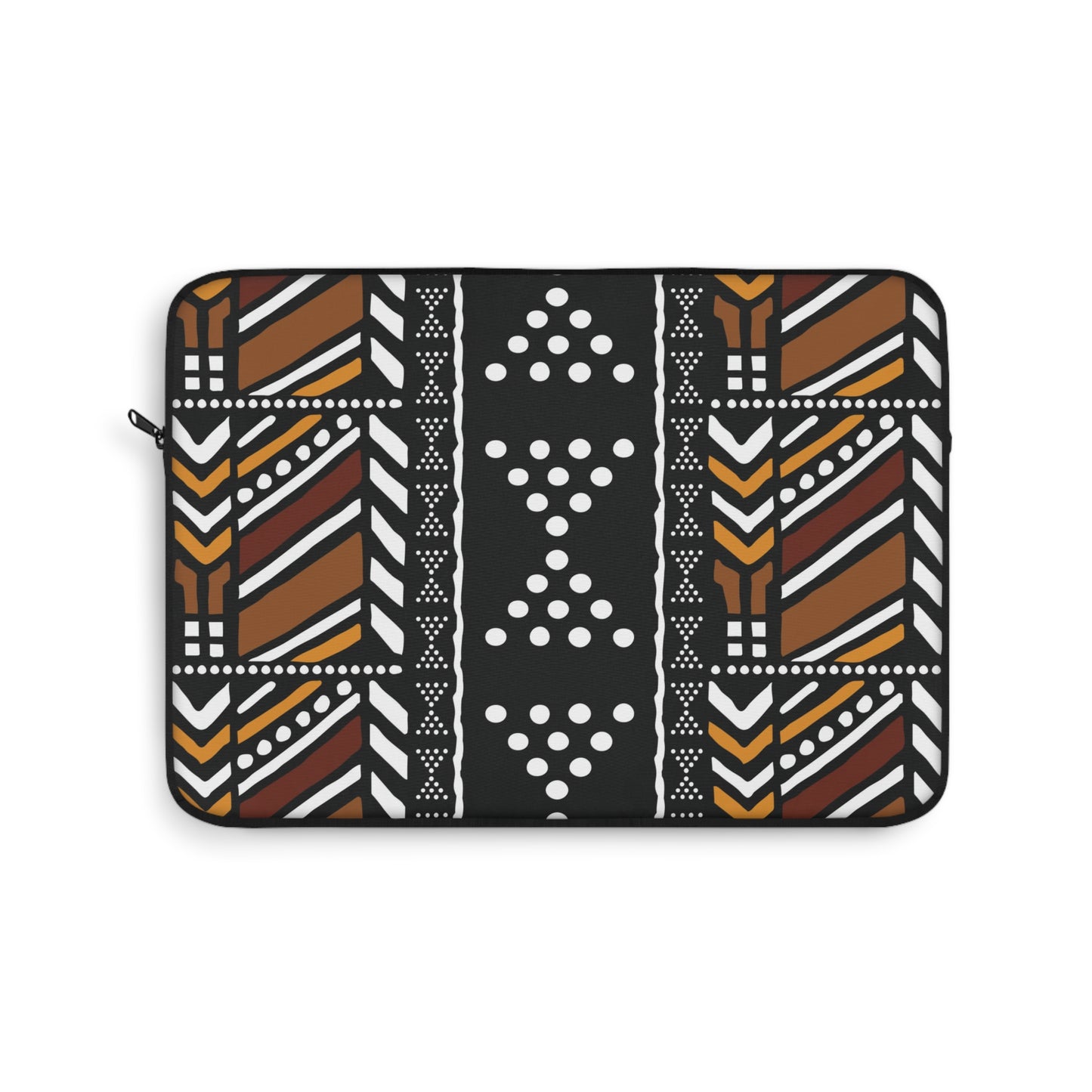 Kumba Mud Cloth Print Laptop Sleeve Bag