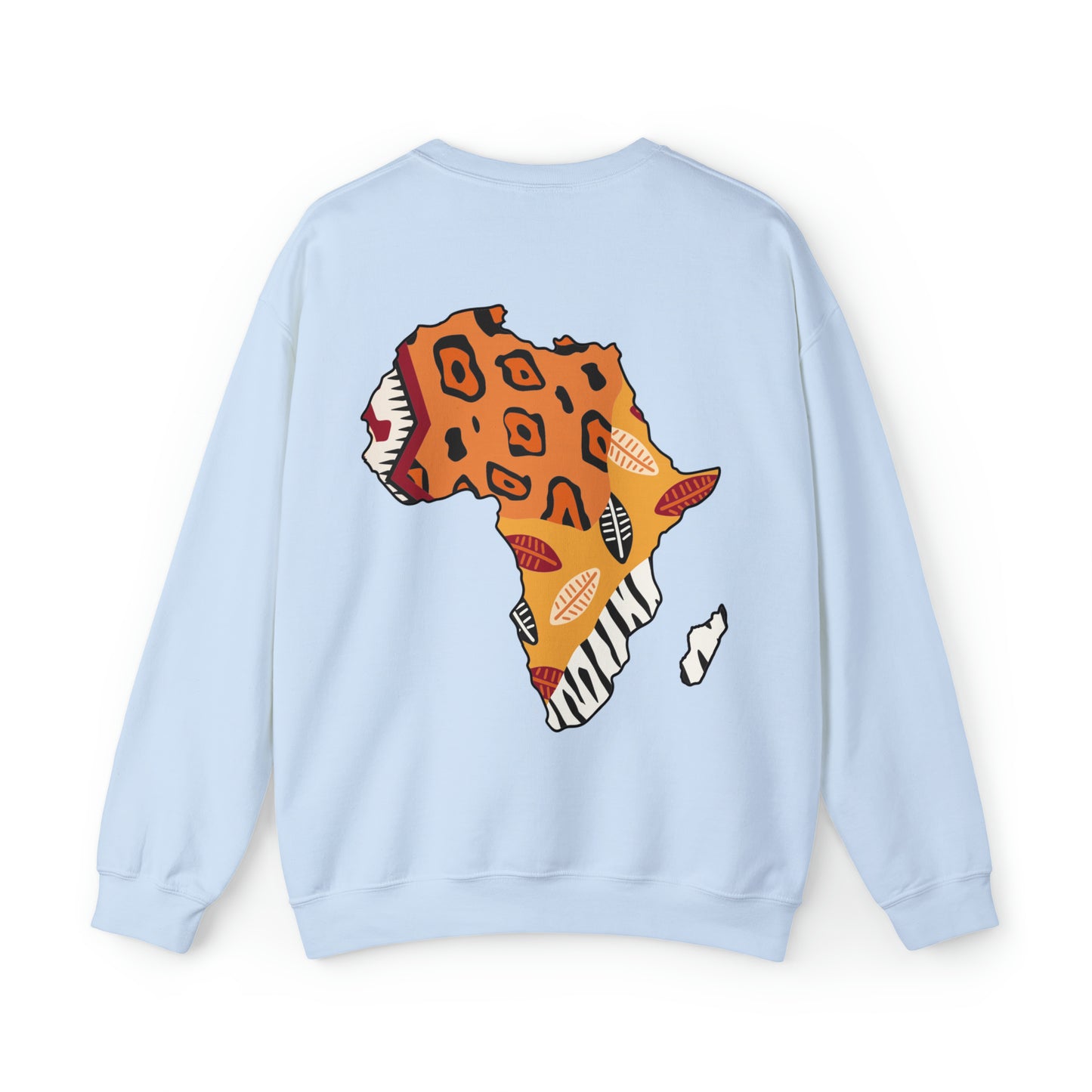 Fela ATTW African Print Map Unisex Sweatshirt