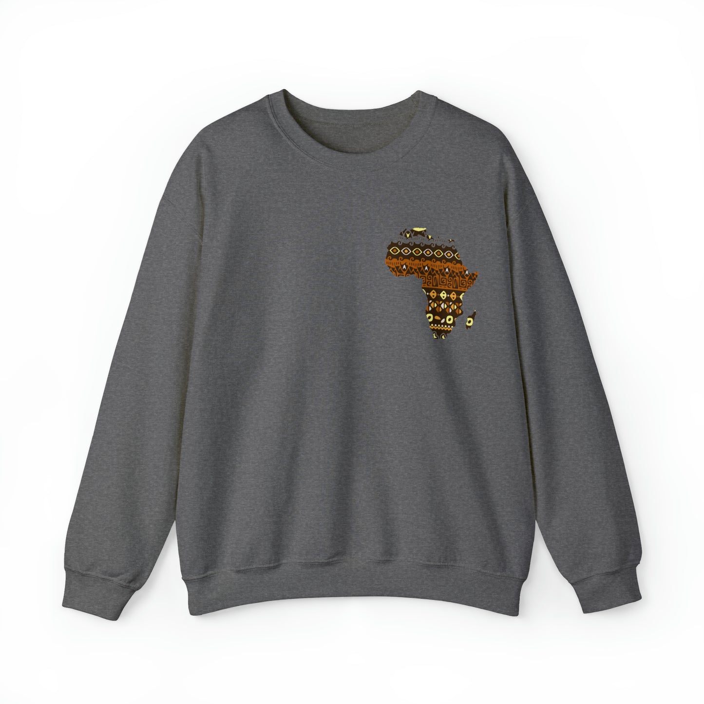 Sahara African Map Crest Unisex Sweatshirt