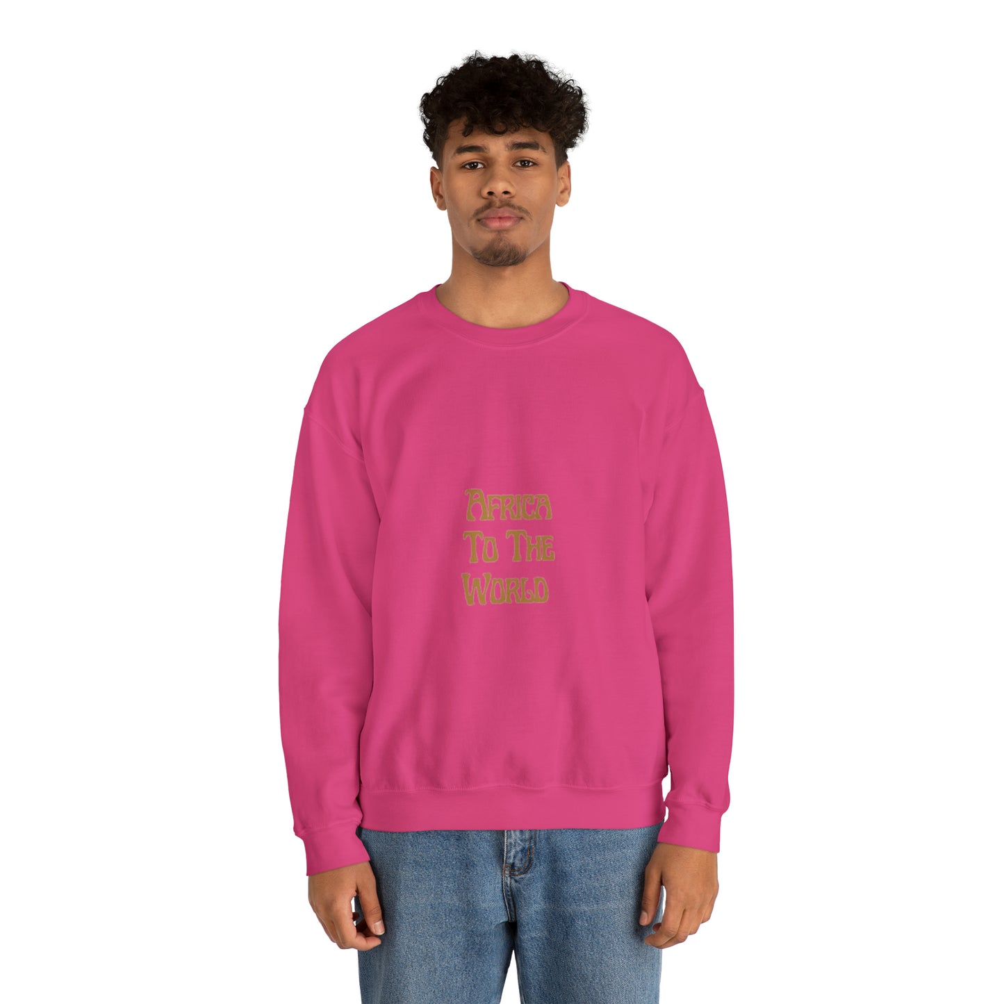 Fela ATTW African Print Map Unisex Sweatshirt