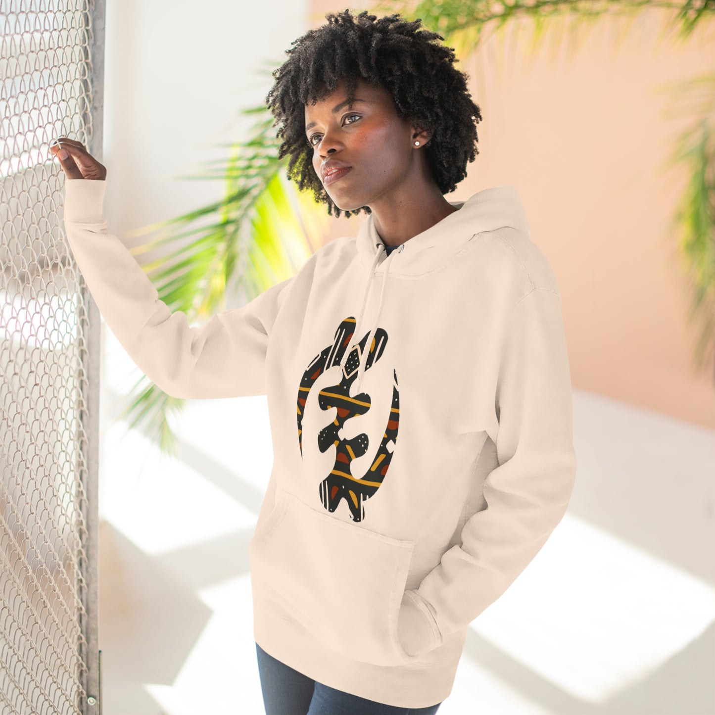 Gye Nyame African Adinkra Symbol Unisex Hoodie