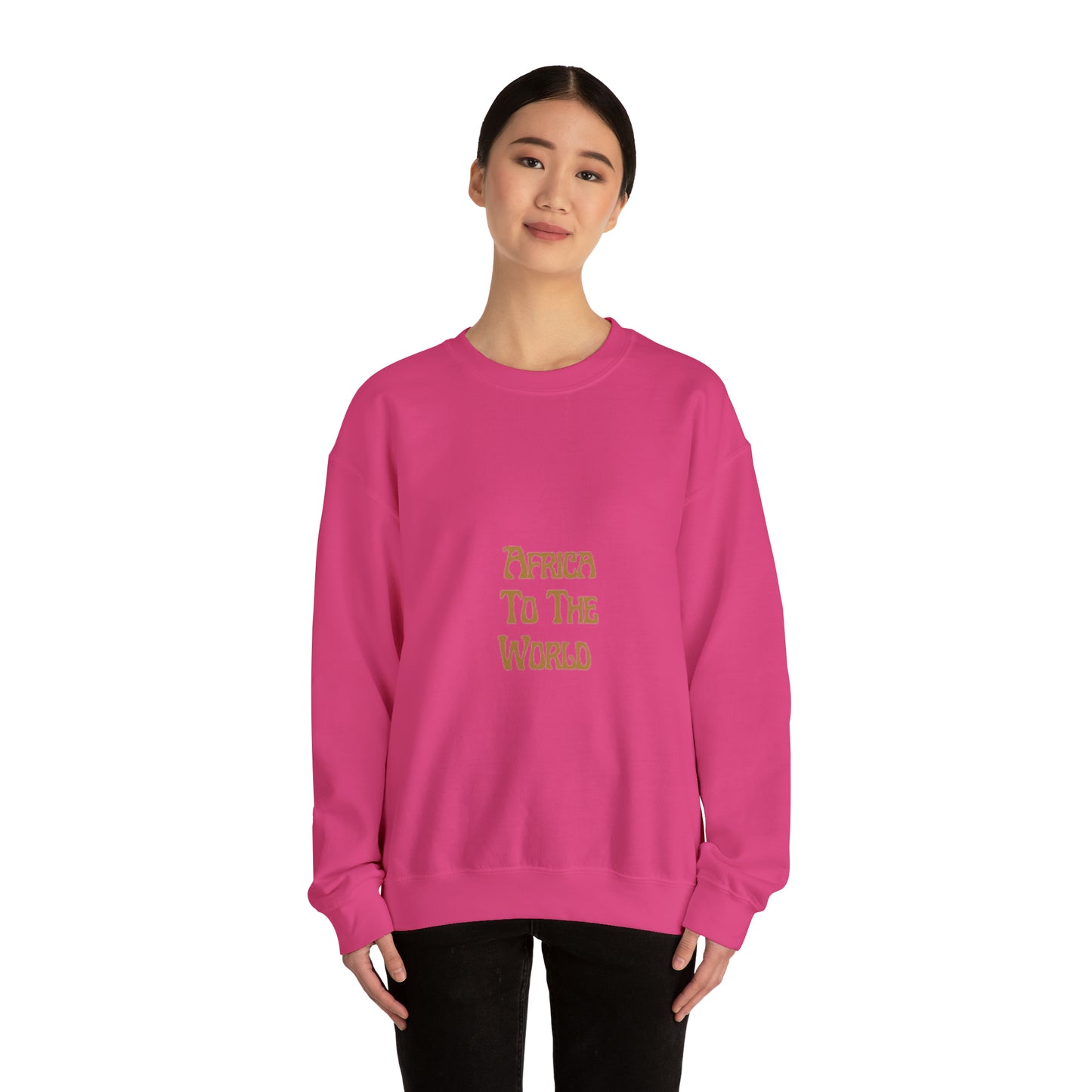 Fela ATTW African Print Map Unisex Sweatshirt