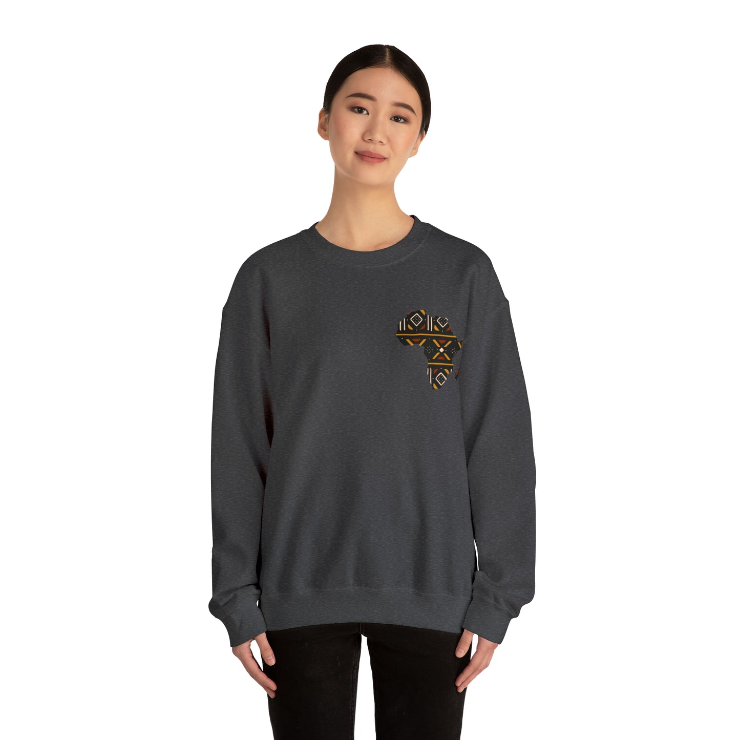 Sahara African Map Crest Unisex Sweatshirt