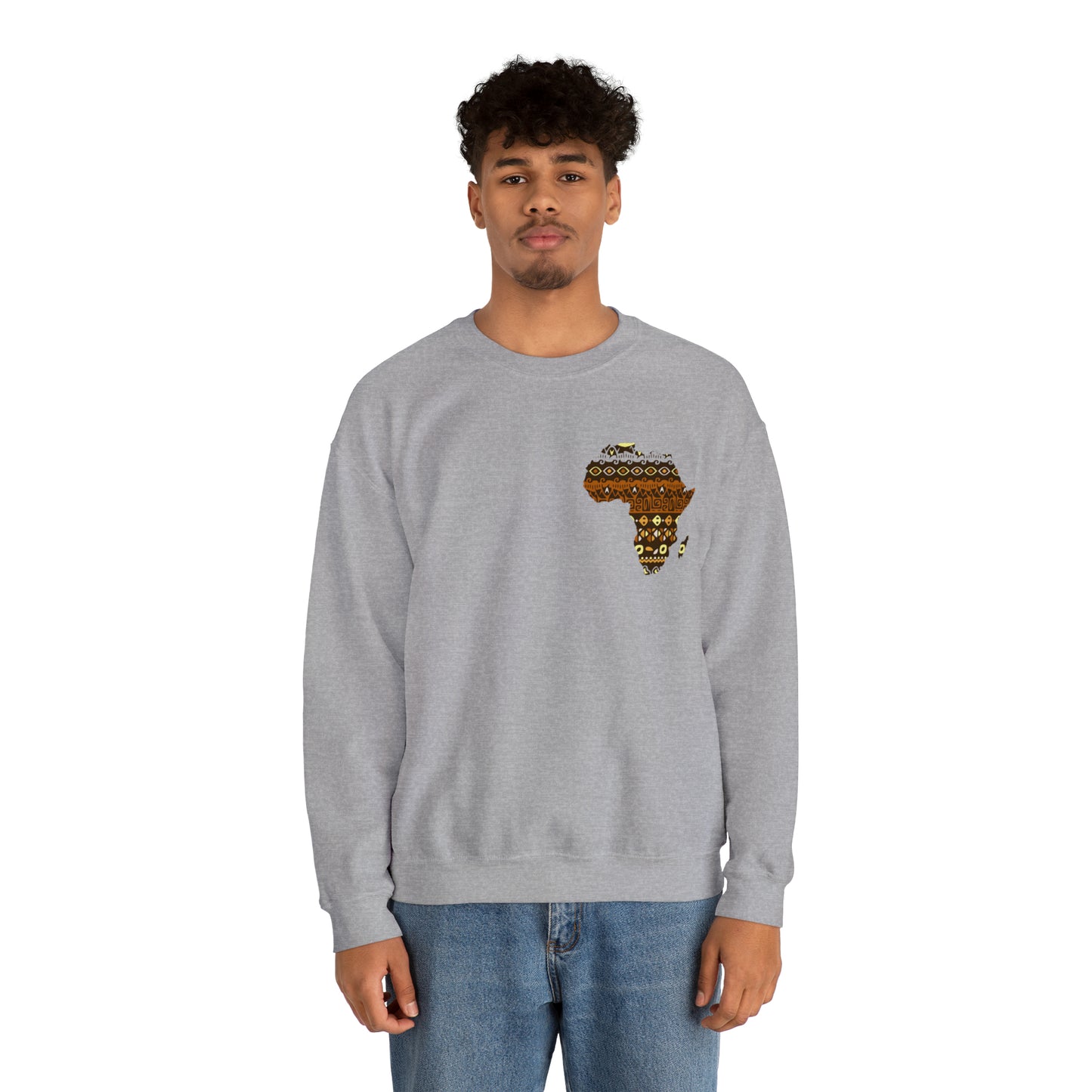 Sahara African Map Crest Unisex Sweatshirt