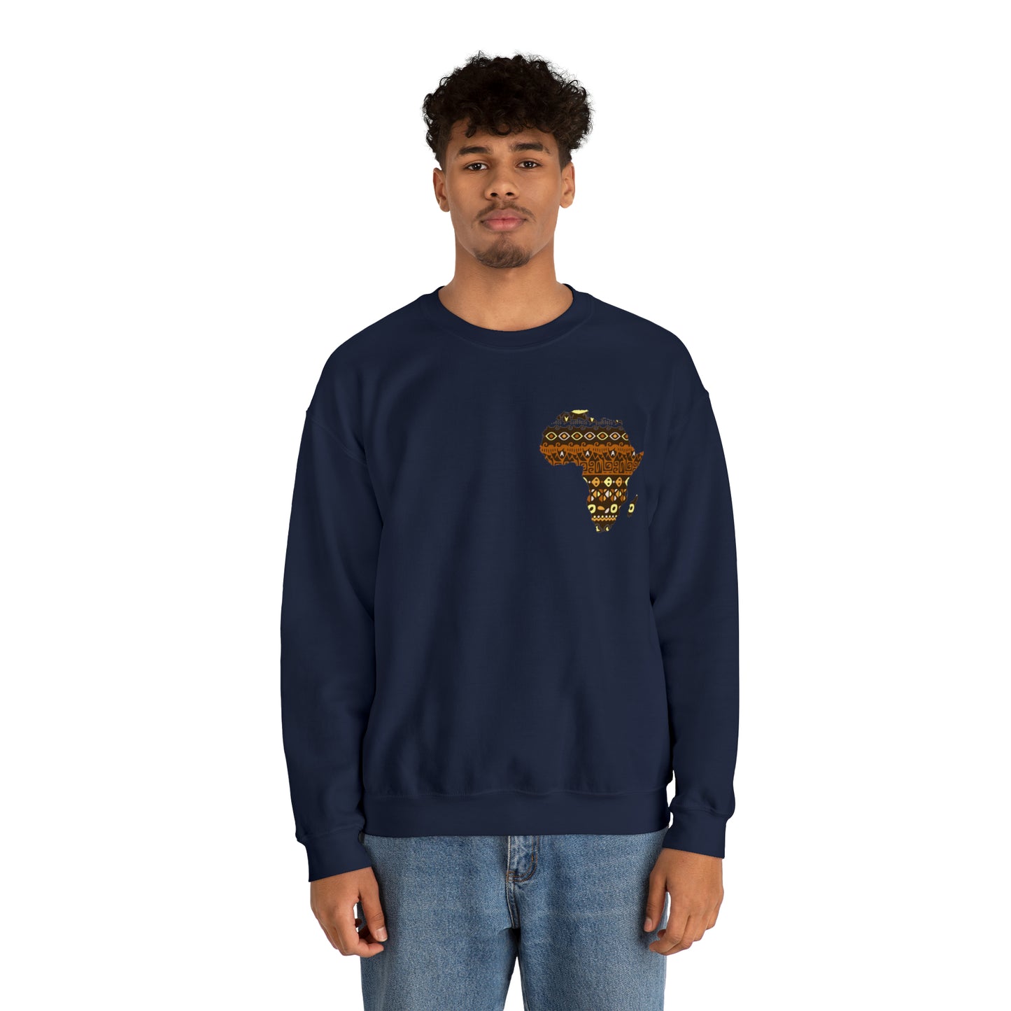 Sahara African Map Crest Unisex Sweatshirt