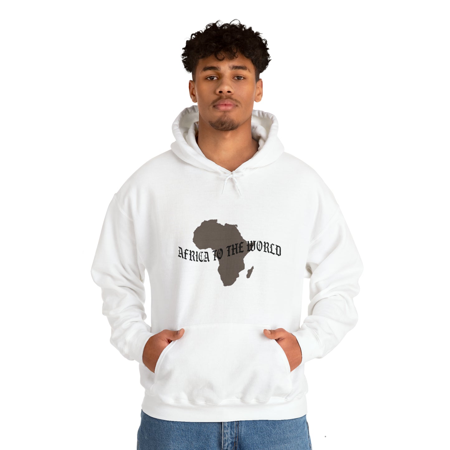 African To The World Unisex Hoodie Sweatshirt