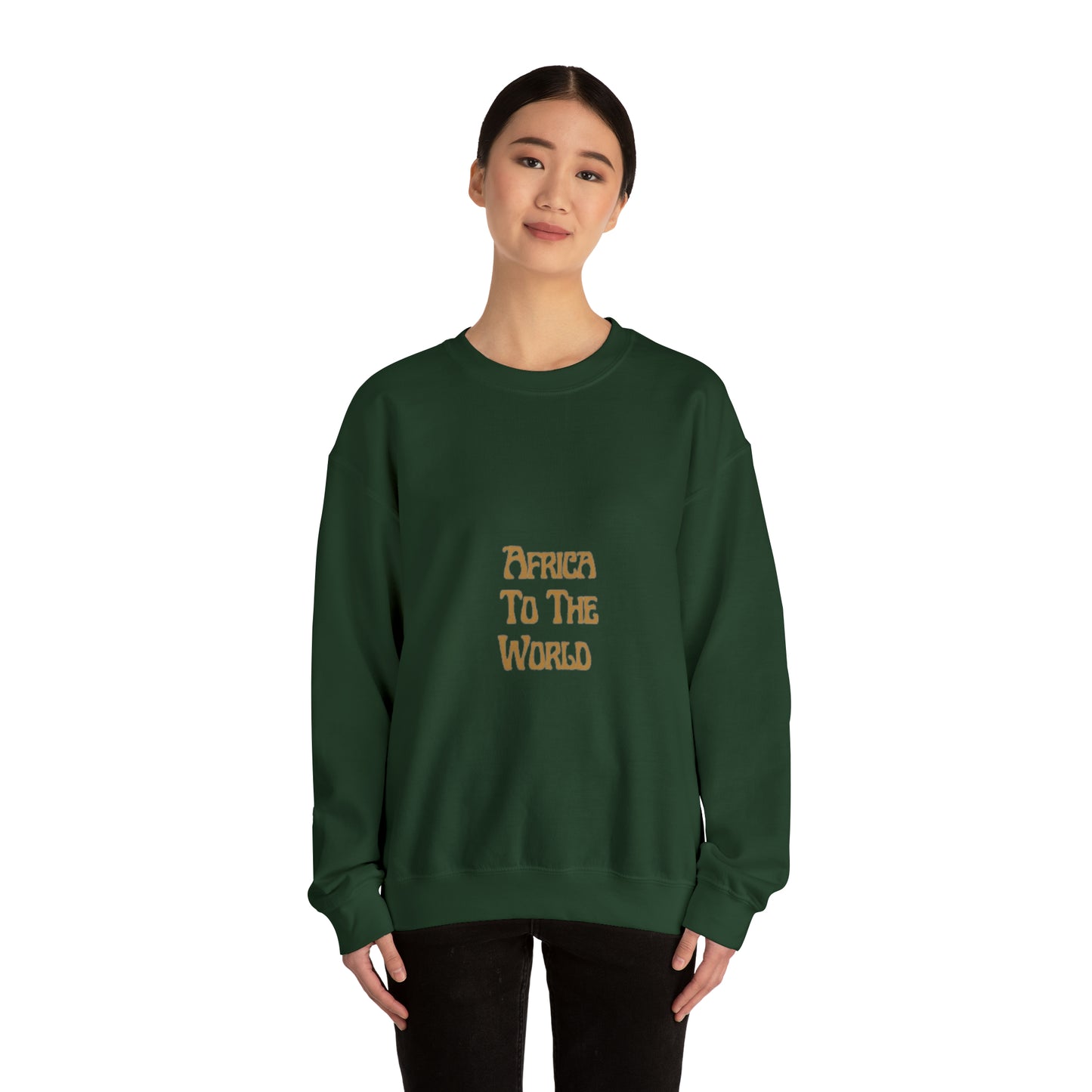 Fela ATTW African Print Map Unisex Sweatshirt