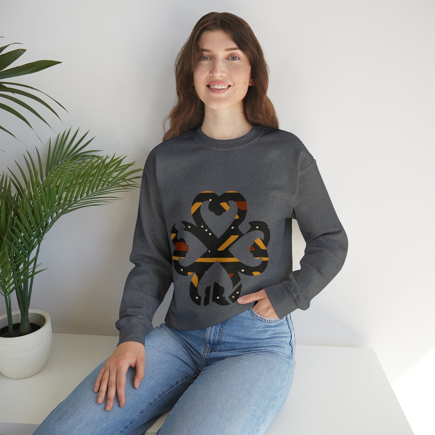 Nyame Dua African Adinkra Symbol Unisex Sweatshirt
