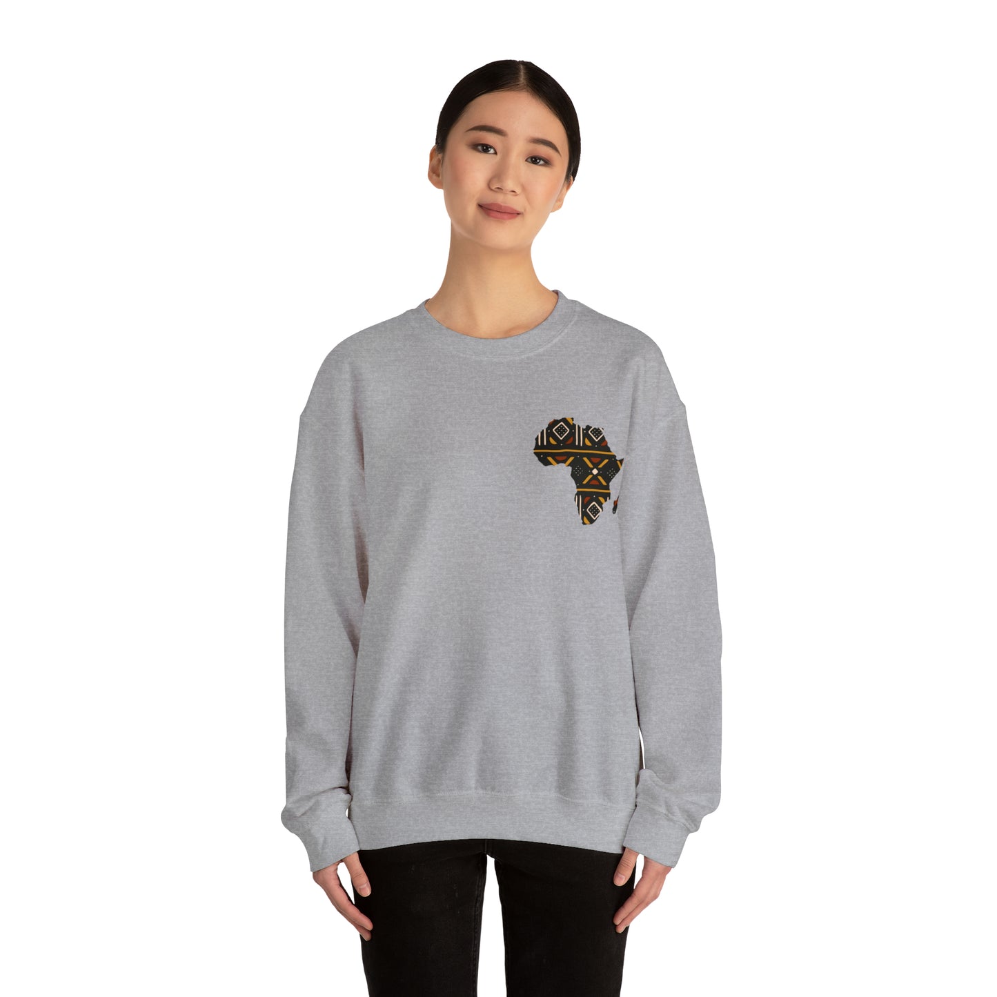 Sahara African Map Crest Unisex Sweatshirt