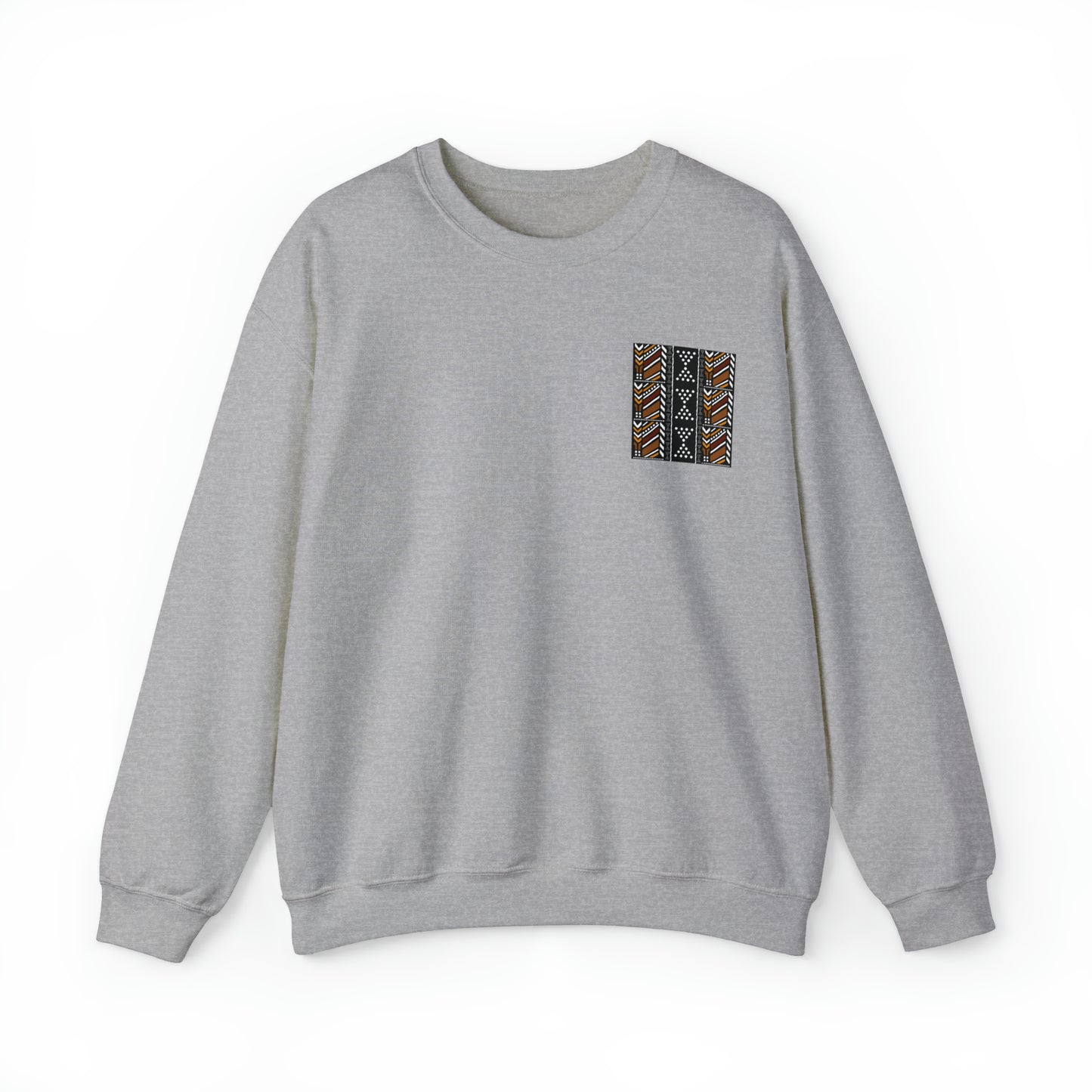Zuzu African Print Map Unisex Sweatshirt
