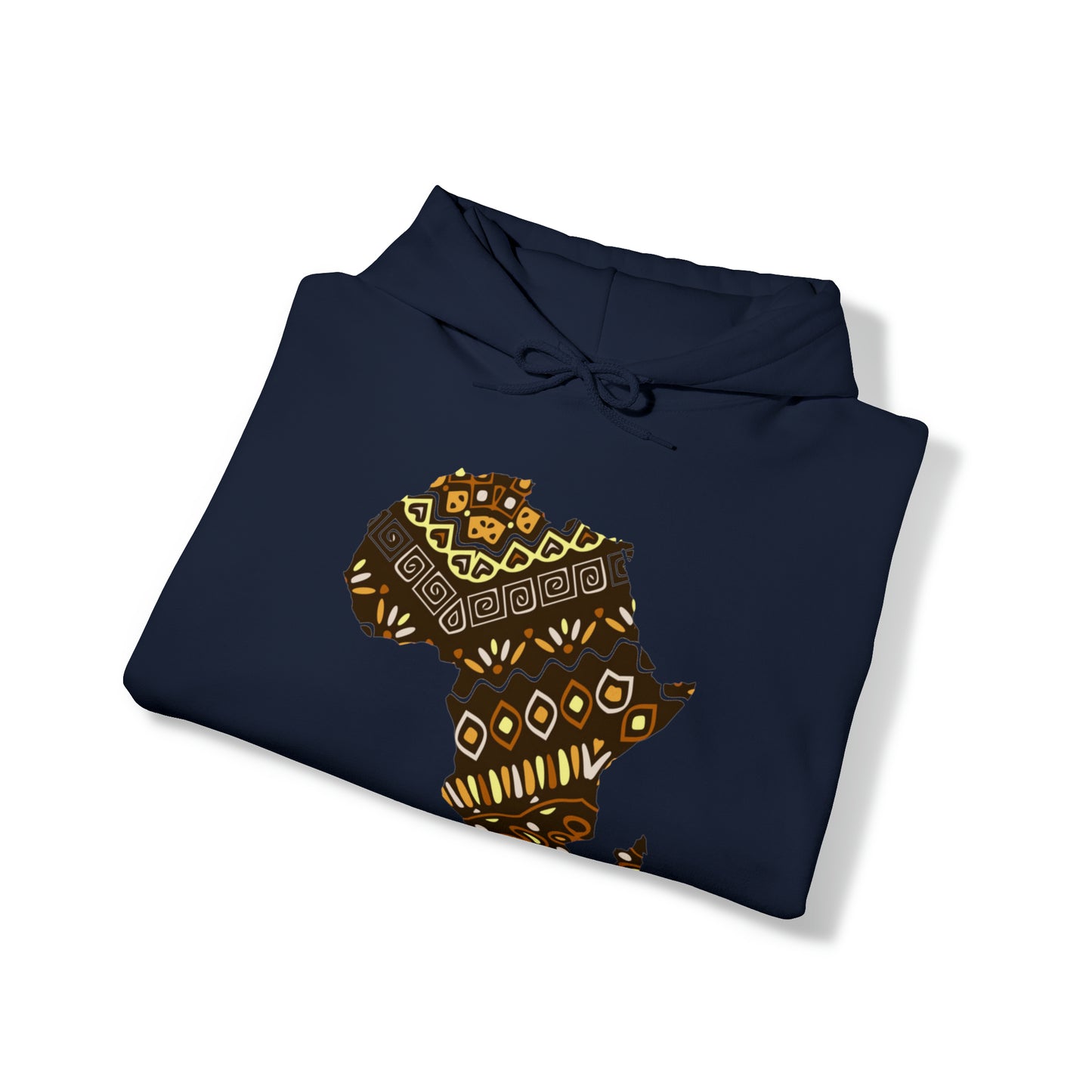 Sahara African Print Map Unisex Hoodie Sweatshirt