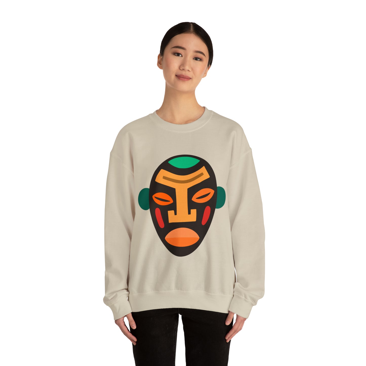 Malabo Mask Unisex Sweatshirt