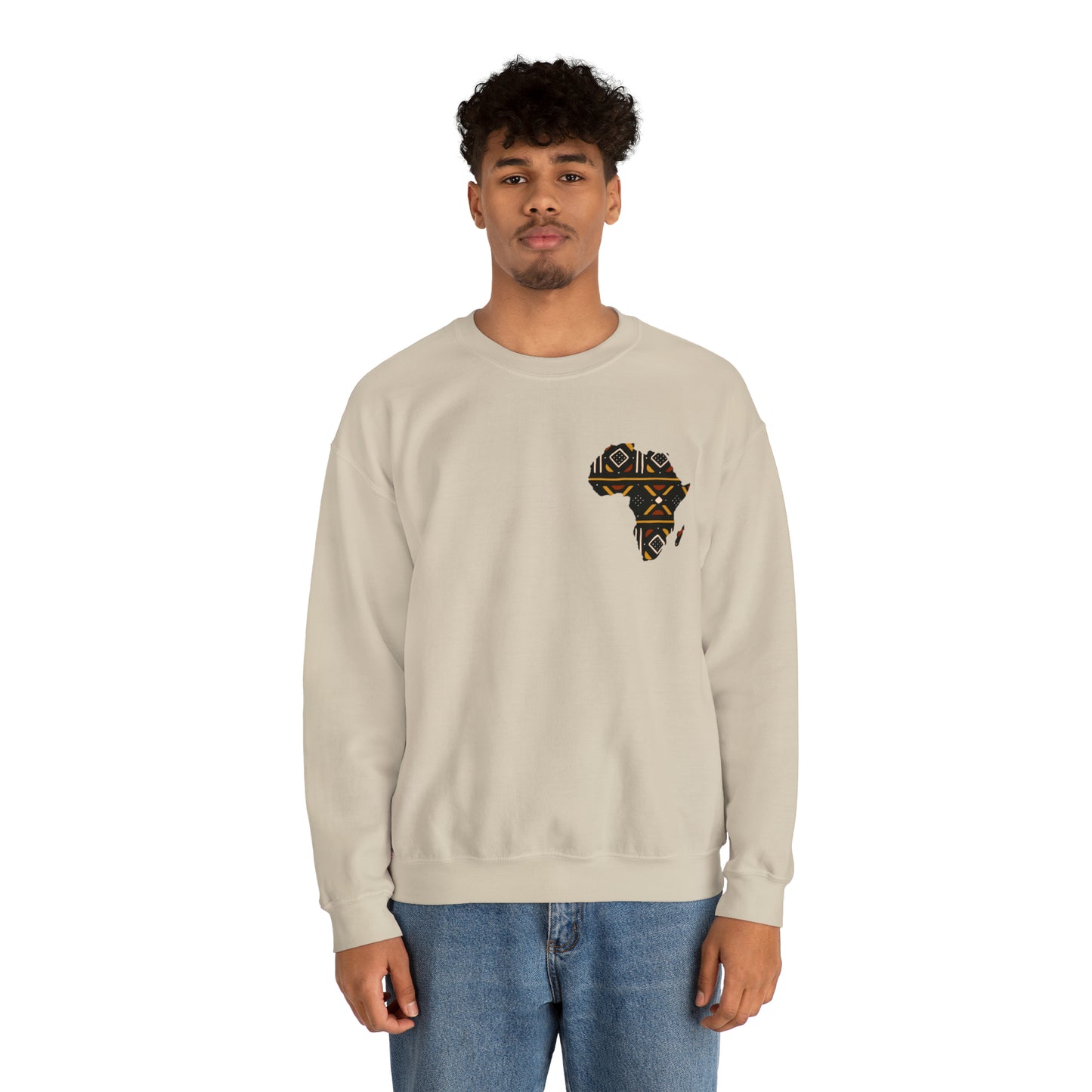 Sahara African Map Crest Unisex Sweatshirt