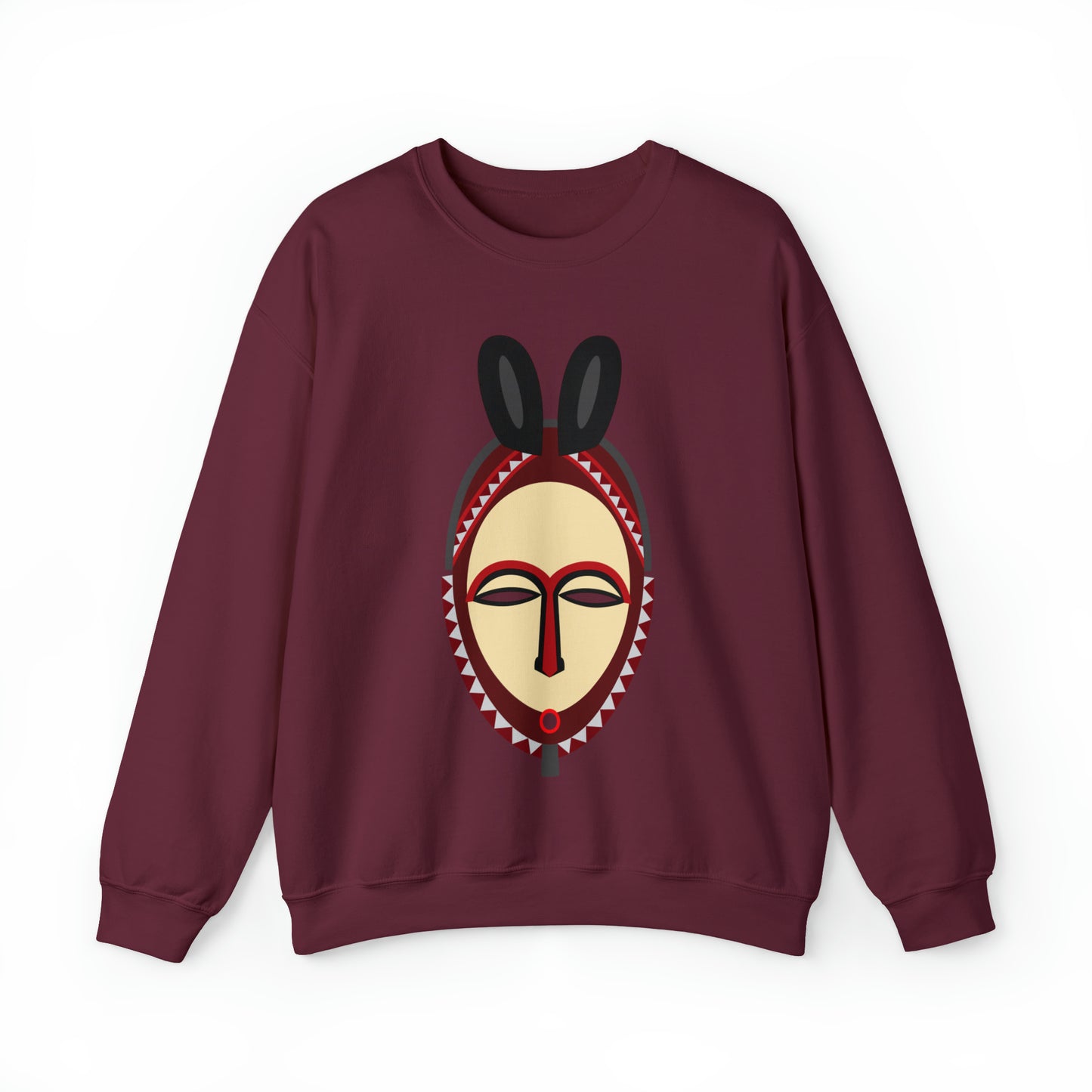 Kinshasa Mask Unisex Sweatshirt