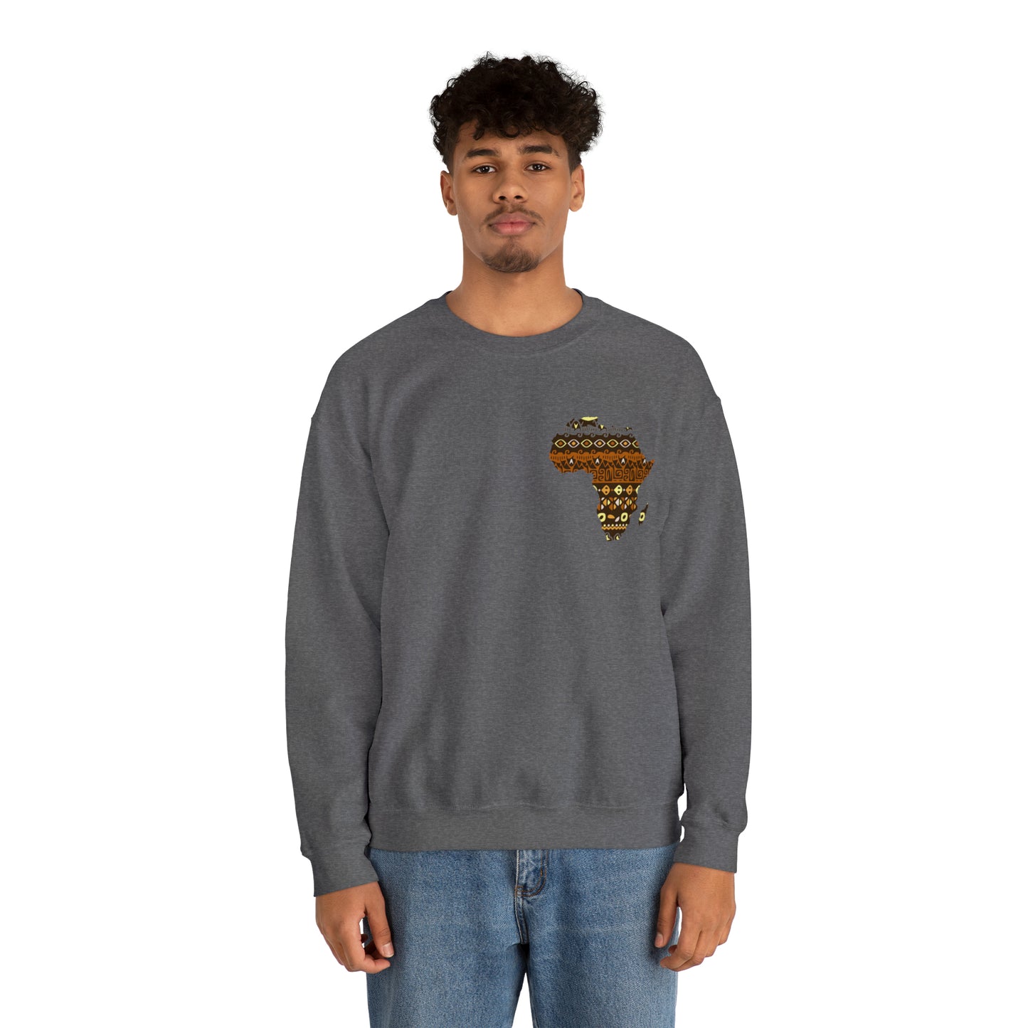 Sahara African Map Crest Unisex Sweatshirt