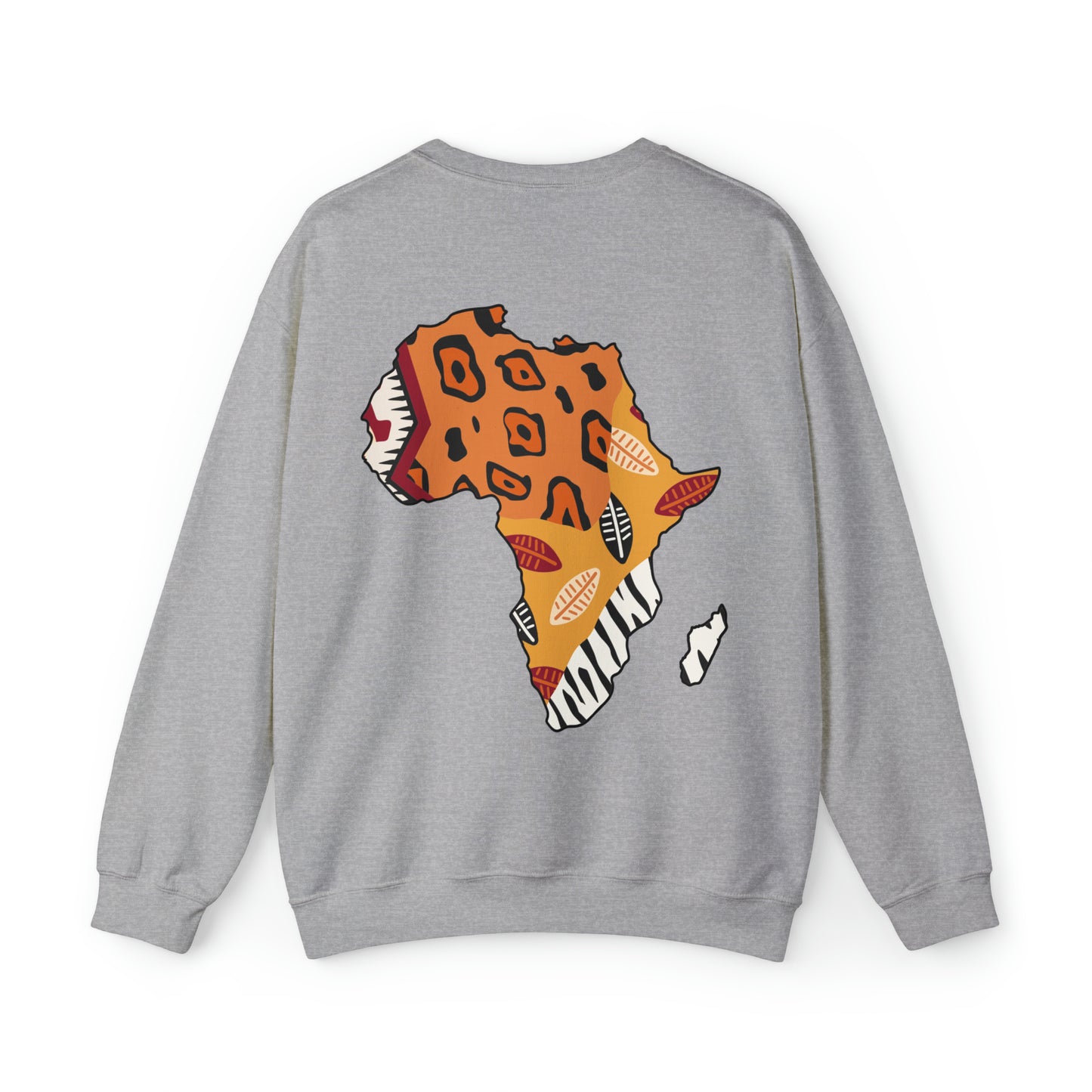 Fela ATTW African Print Map Unisex Sweatshirt