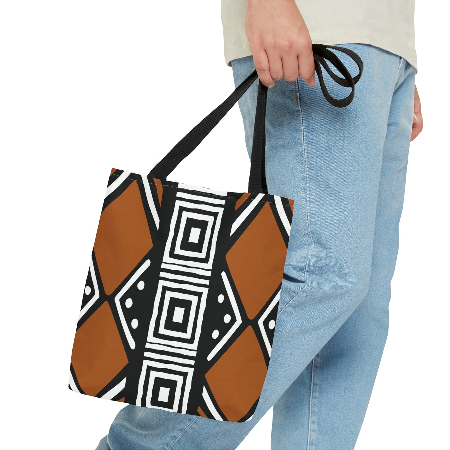 Kanko Mud Cloth Print Tote Bag
