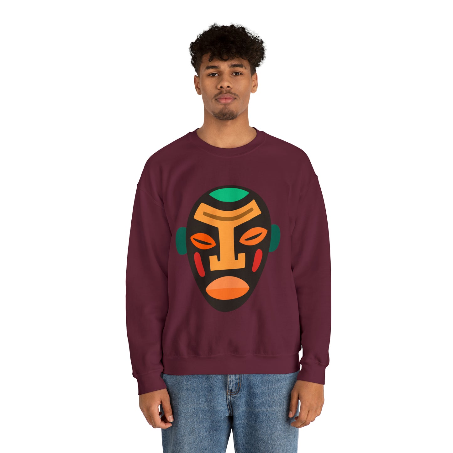 Malabo Mask Unisex Sweatshirt