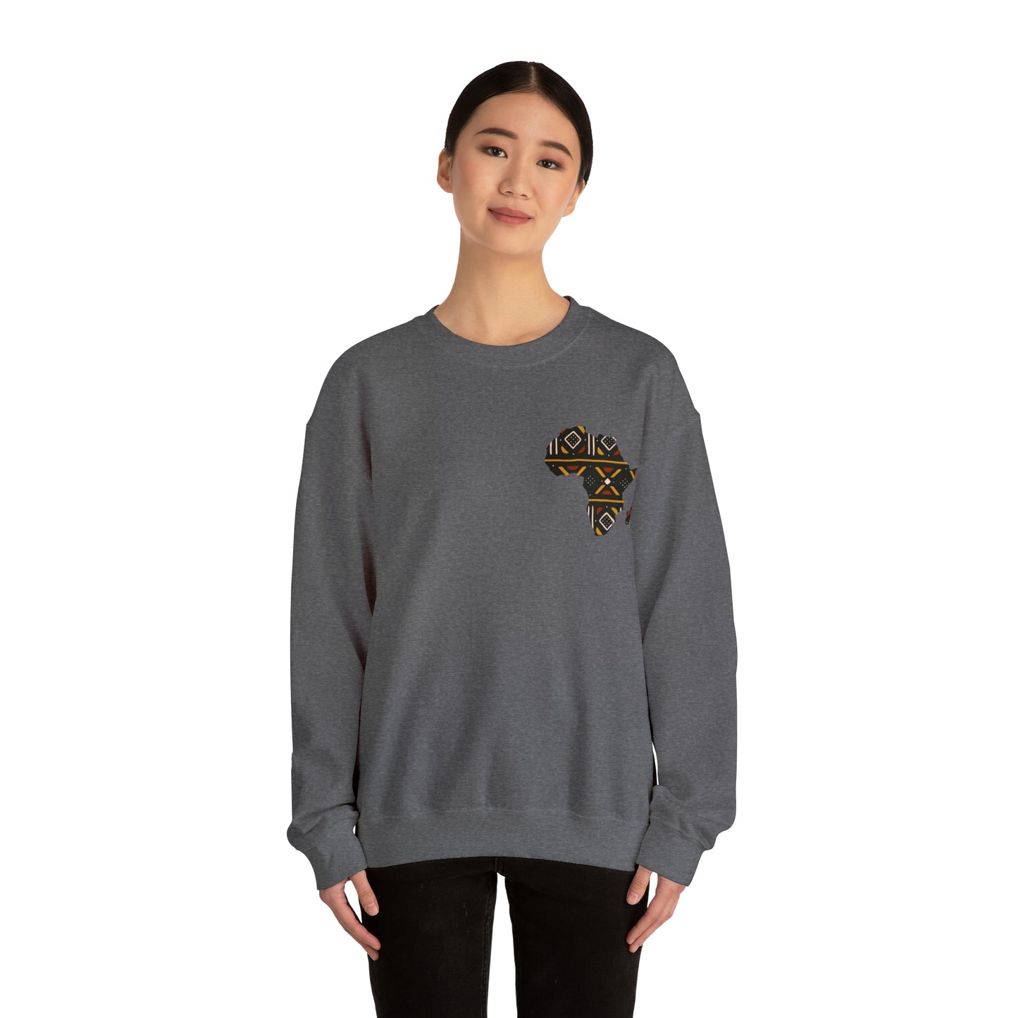 Sahara African Map Crest Unisex Sweatshirt