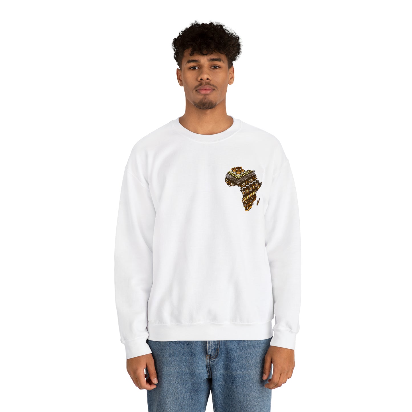 Sahara African Map Crest Unisex Sweatshirt