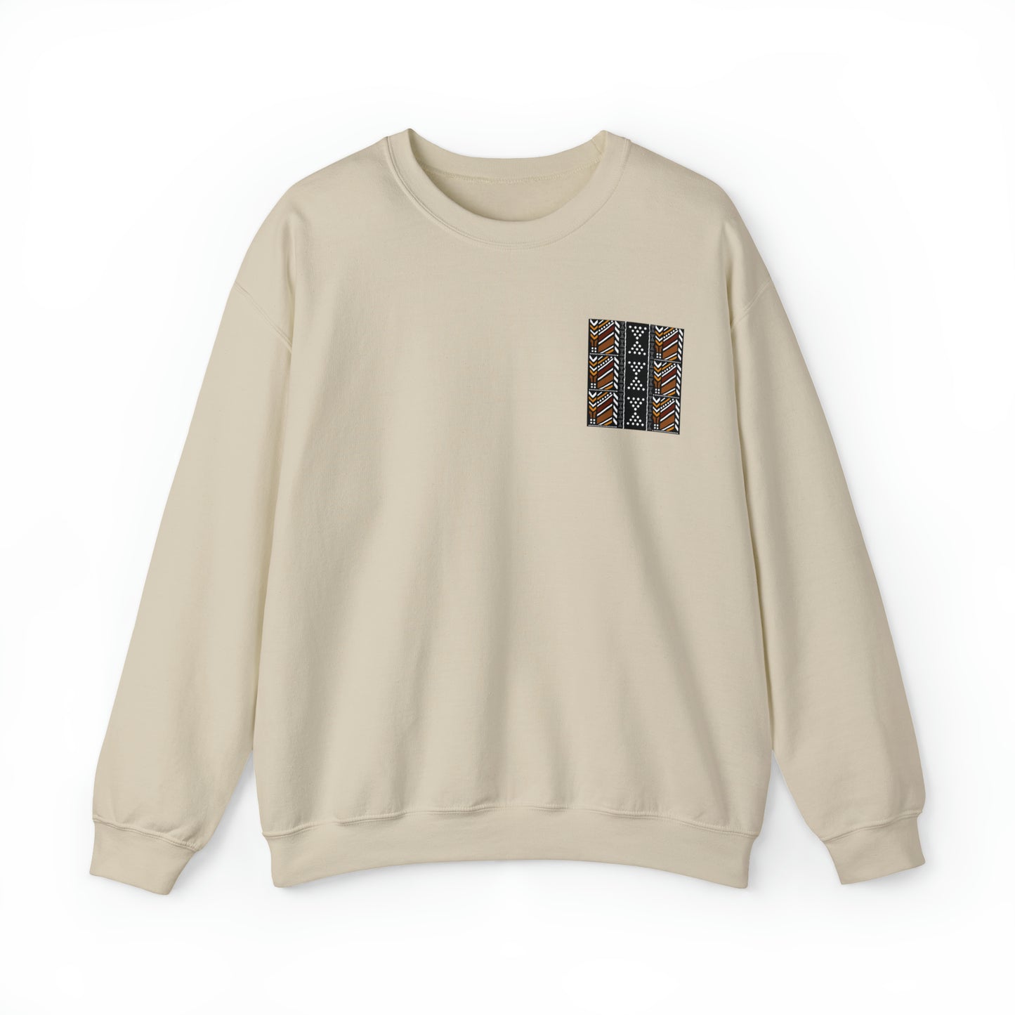 Zuzu African Print Map Unisex Sweatshirt