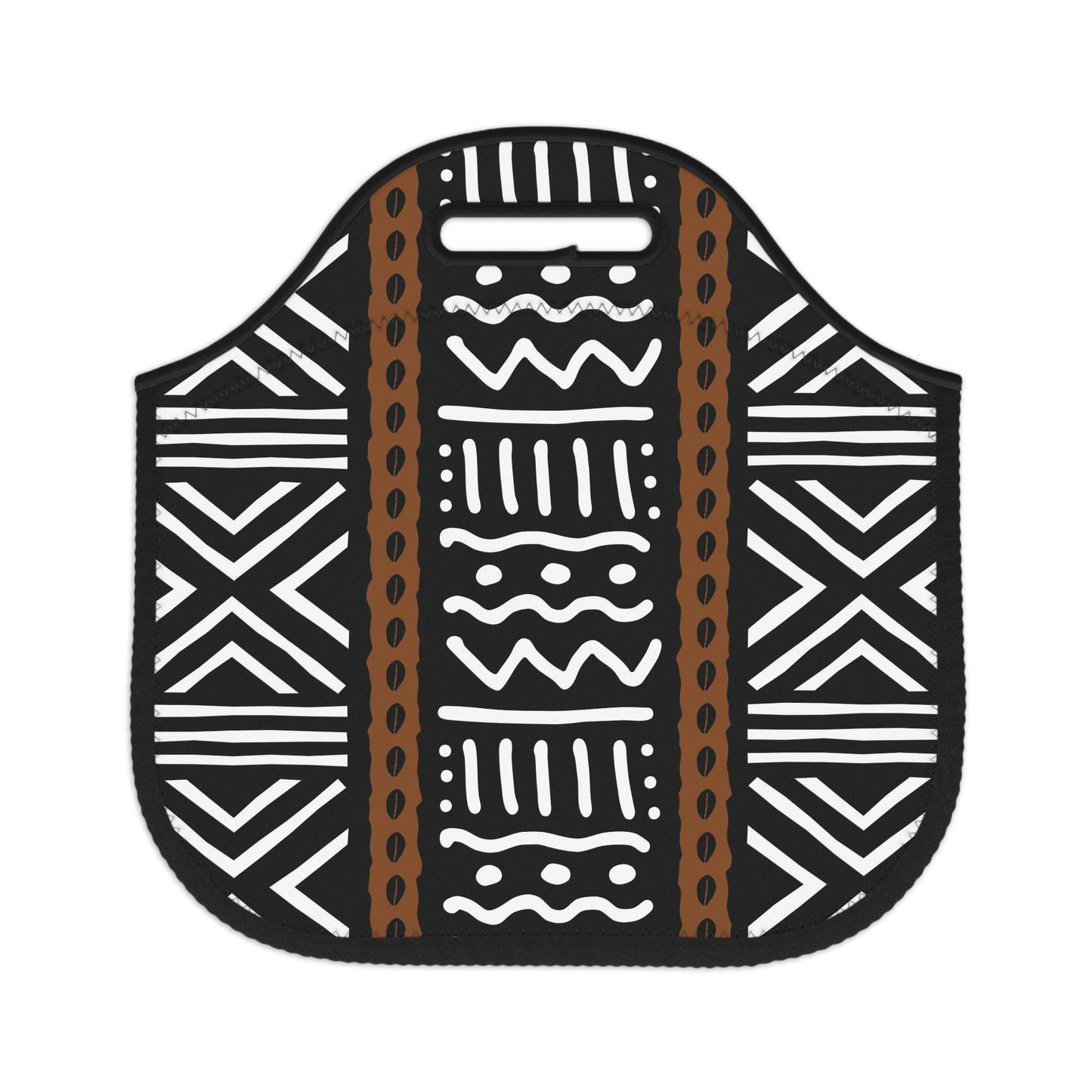 Zabzugu Mud Cloth Print Lunch Bag