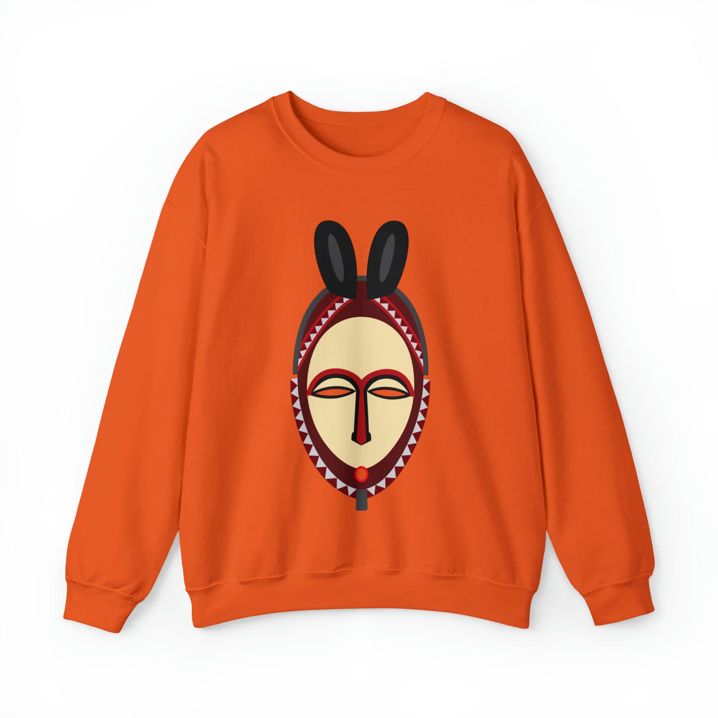 Kinshasa Mask Unisex Sweatshirt