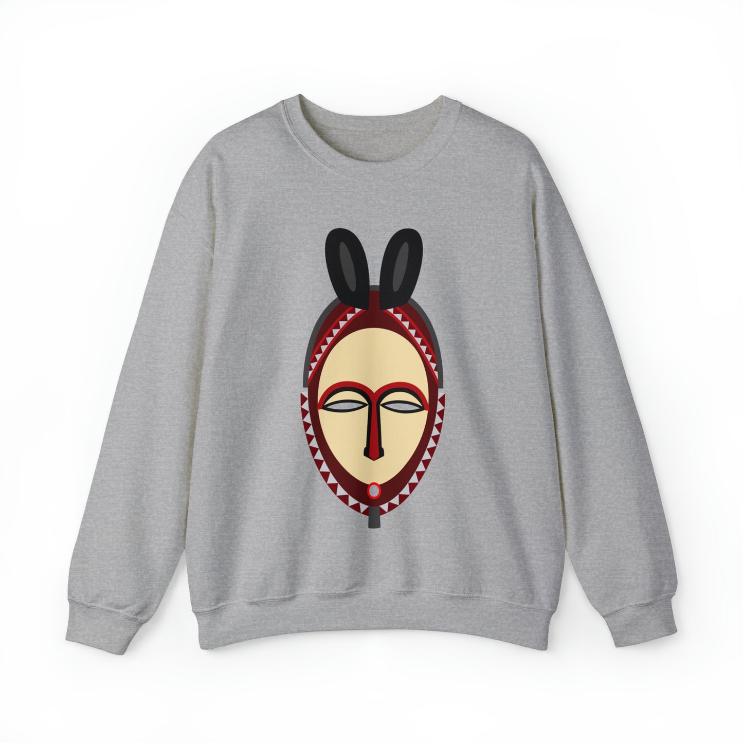 Kinshasa Mask Unisex Sweatshirt