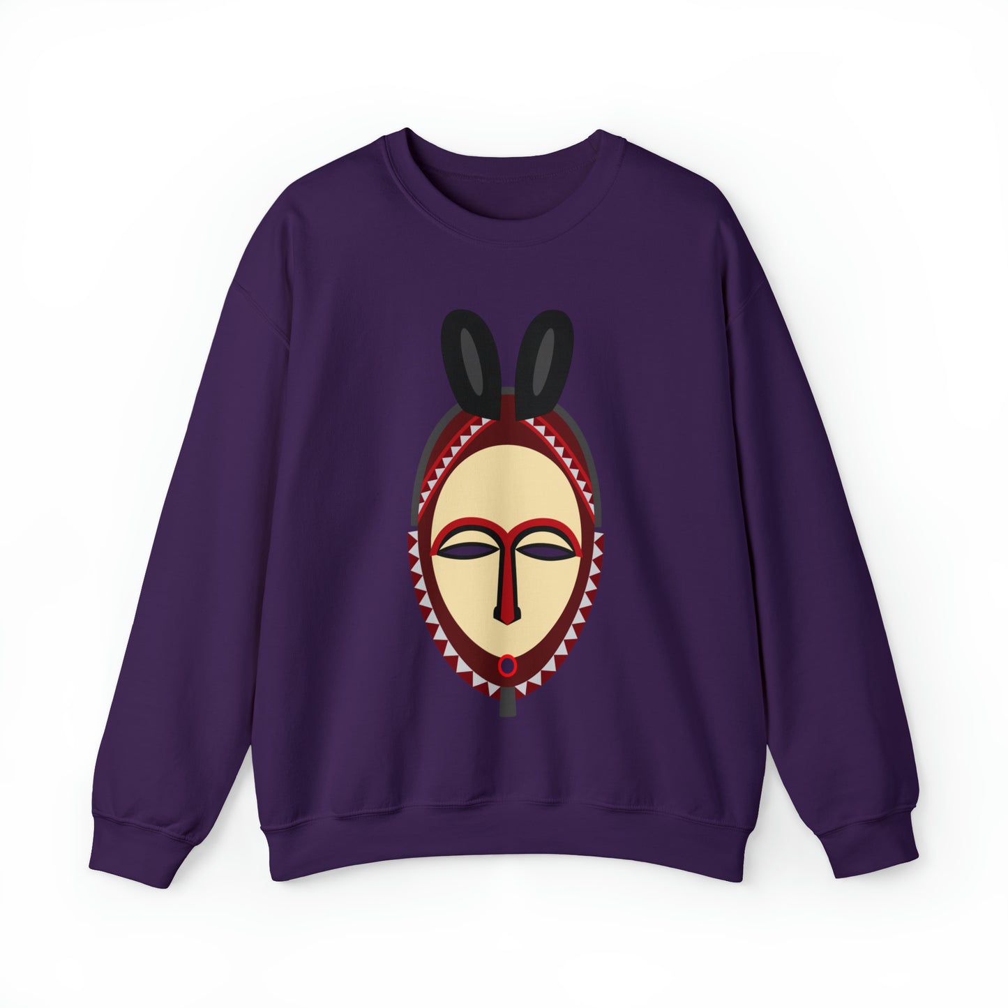 Kinshasa Mask Unisex Sweatshirt