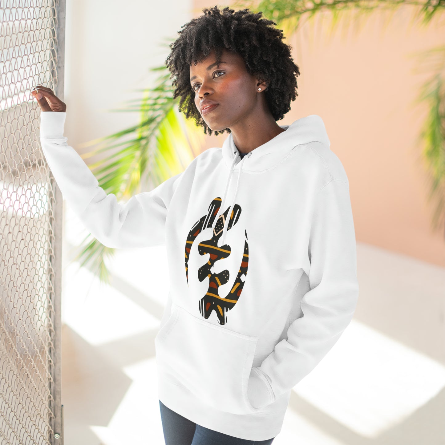Gye Nyame African Adinkra Symbol Unisex Hoodie
