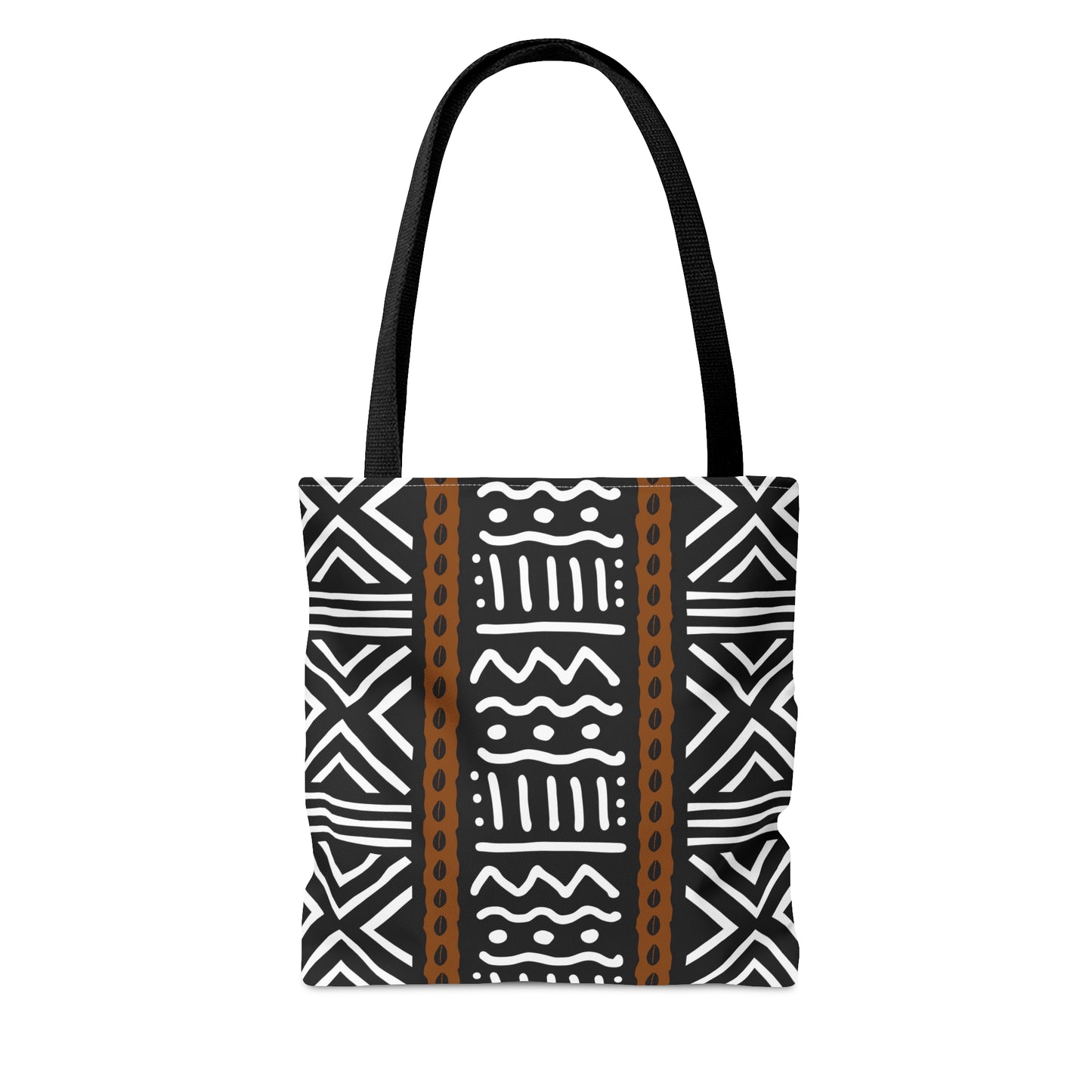 Zena Mud Cloth Print Tote Bag