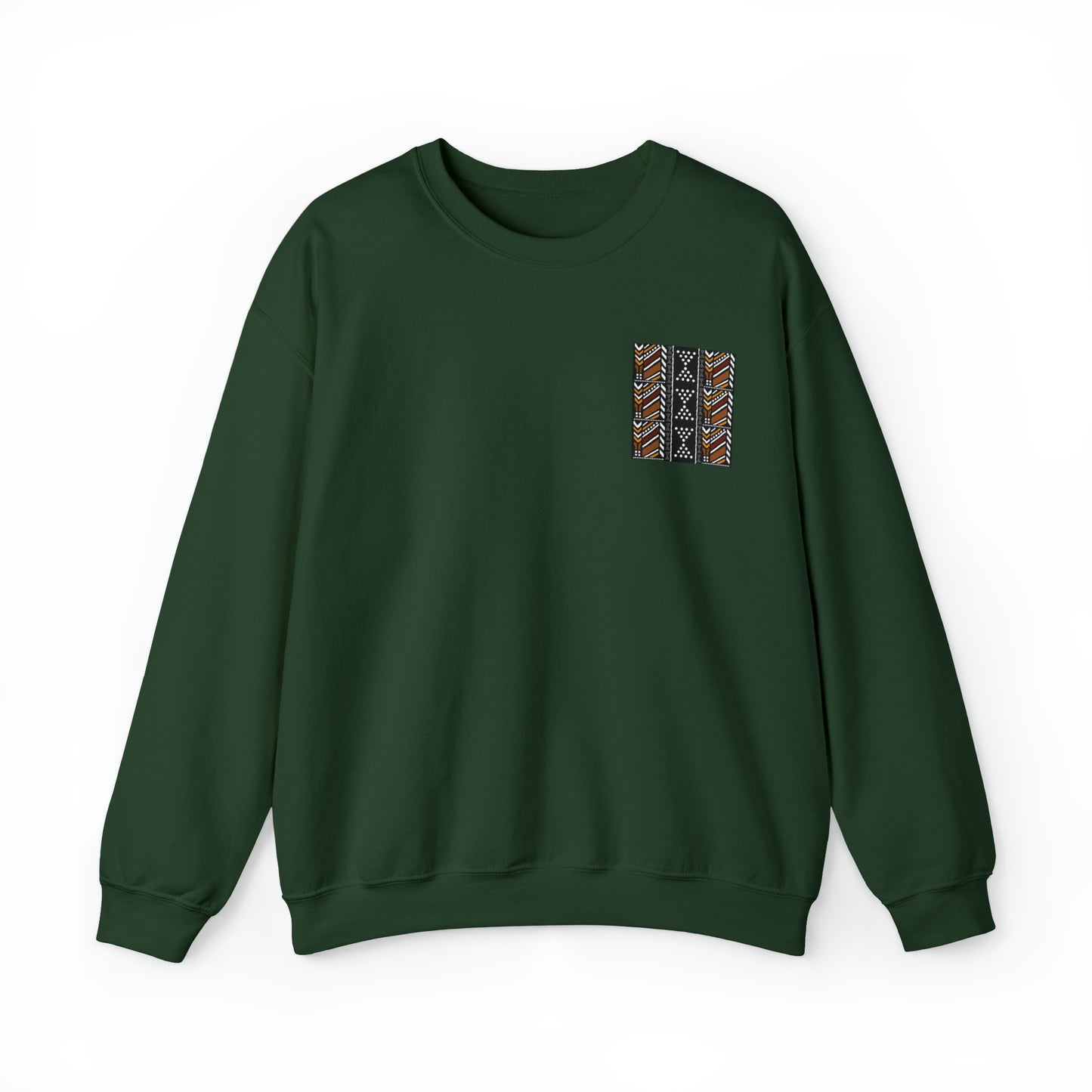 Zuzu African Print Map Unisex Sweatshirt