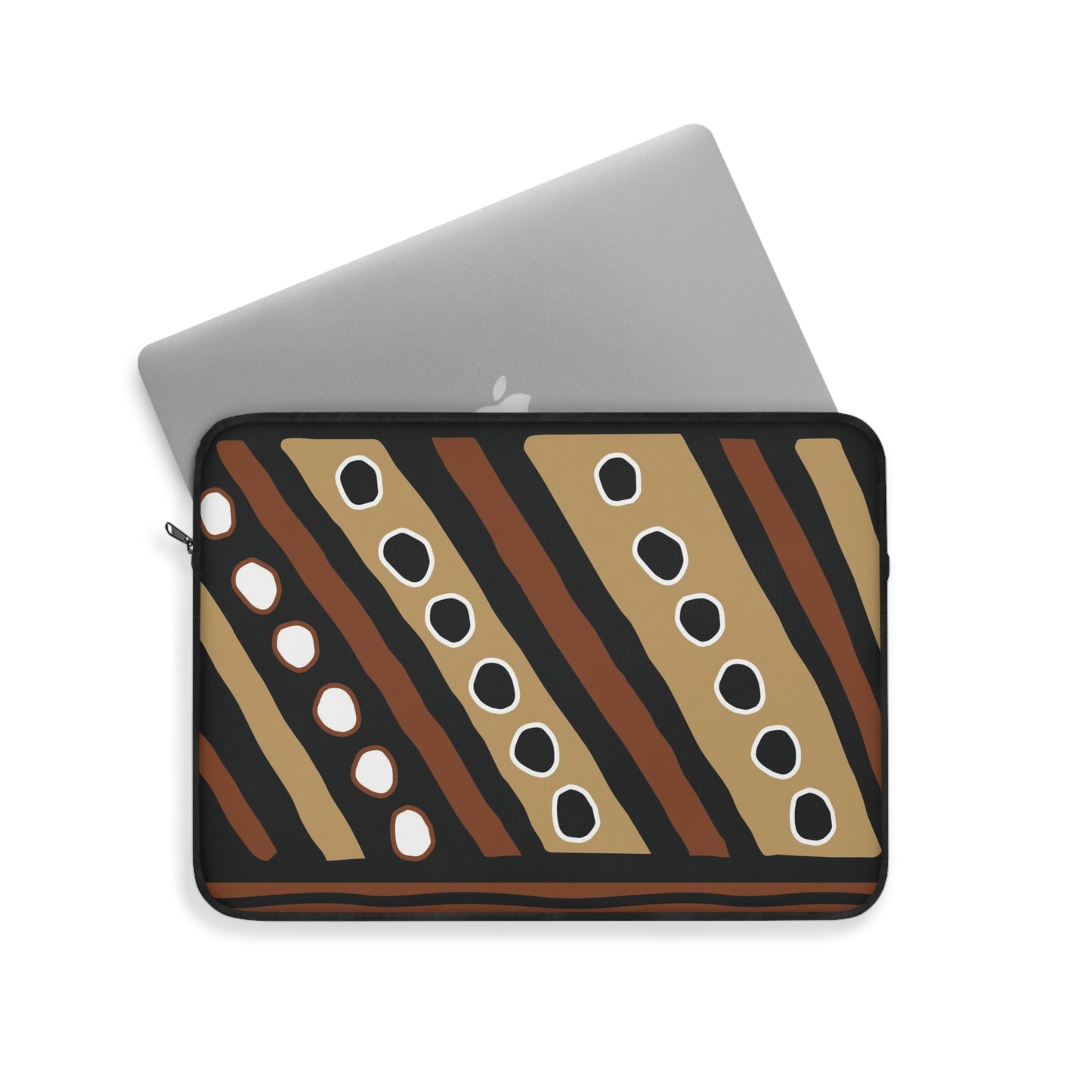 Bumi Mud Cloth Print Laptop Sleeve Bag