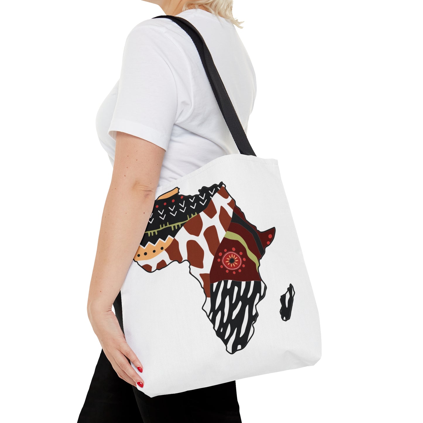 Kanko African Map Tote Bag