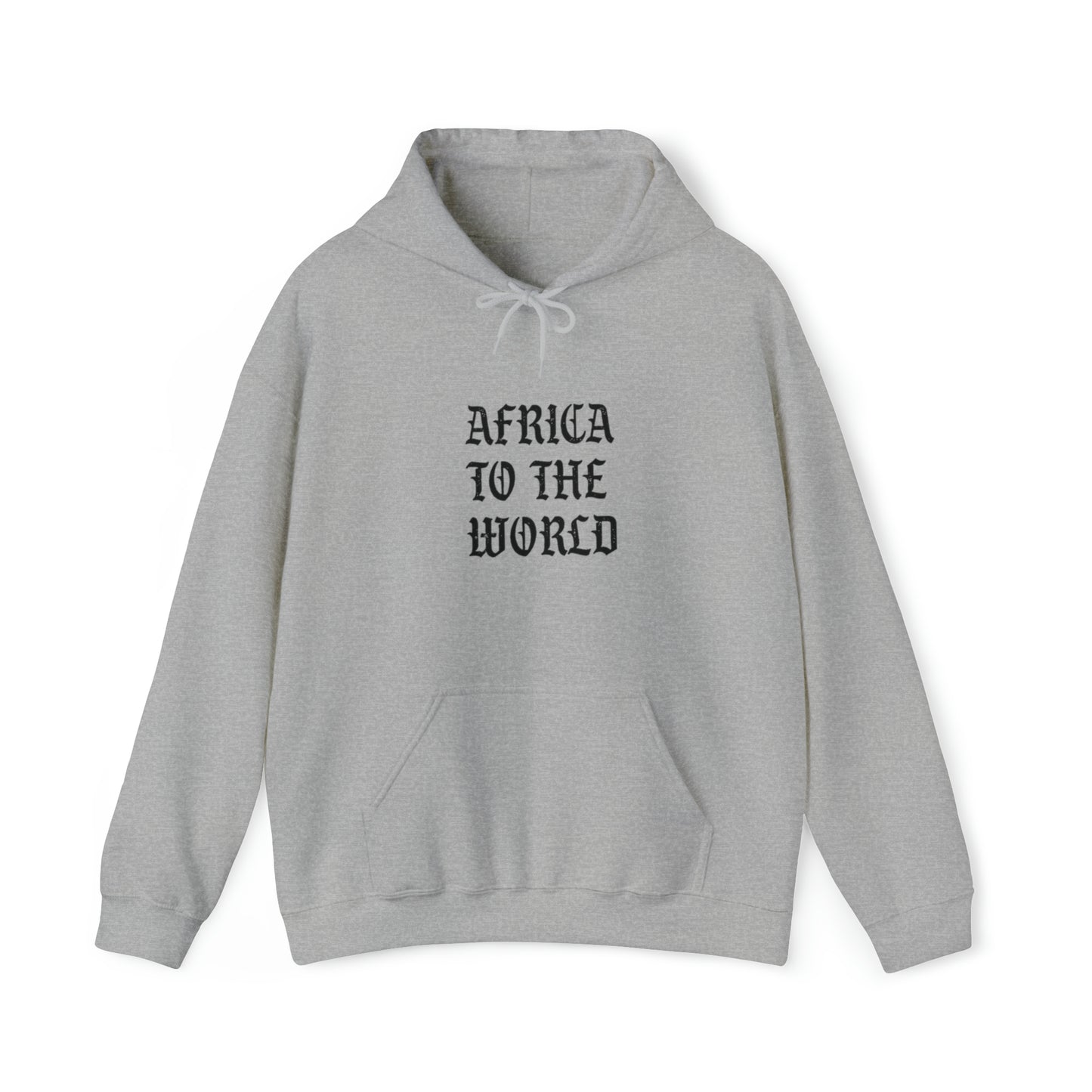 African To The World Unisex Hoodie Sweatshirt
