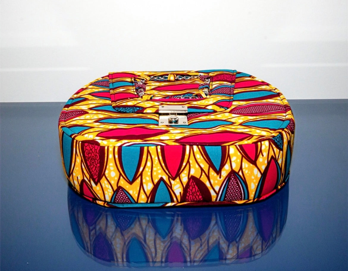 Anakar African Print Oversized Crossbody Bag