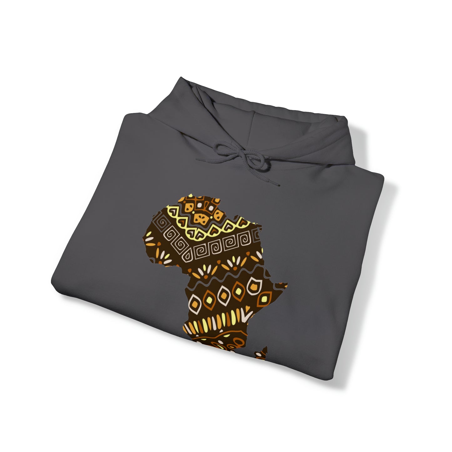 Sahara African Print Map Unisex Hoodie Sweatshirt