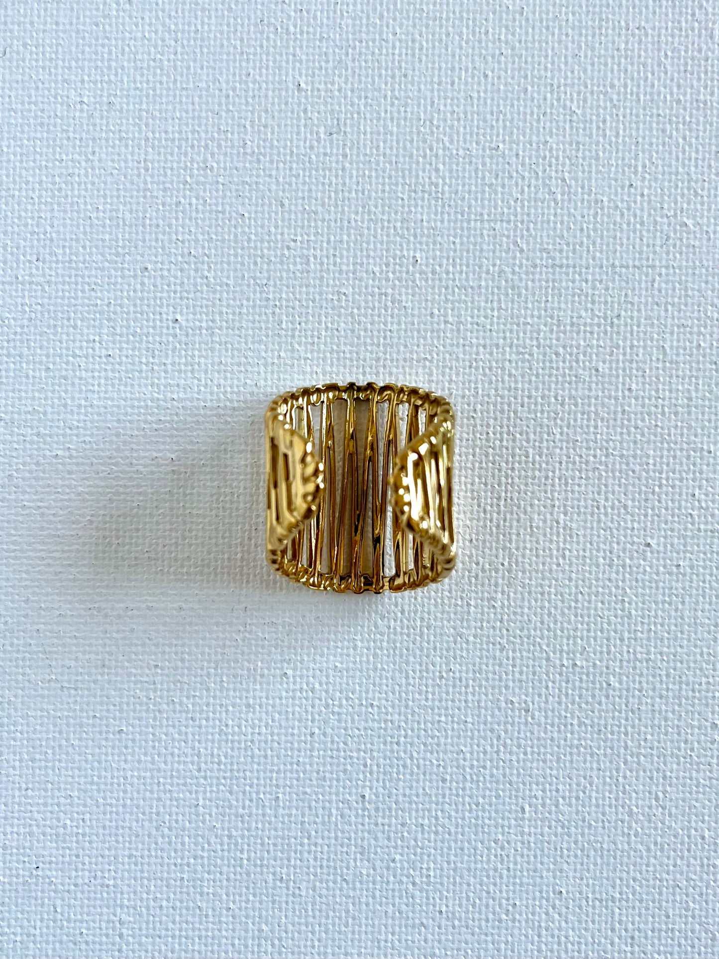 Dami Gold Cuff Ring